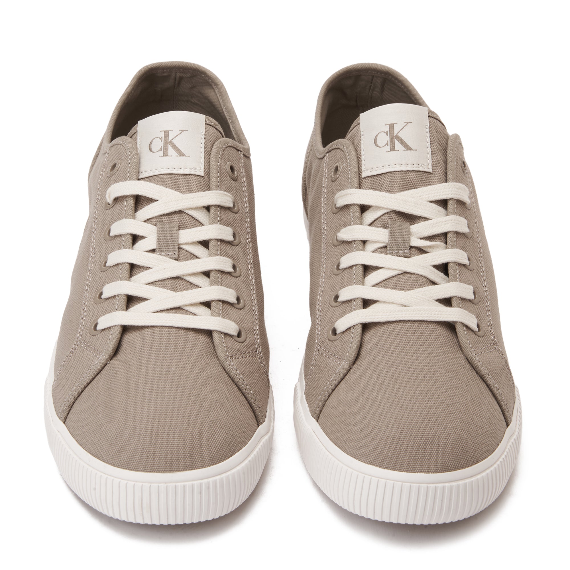Beige Calvin Klein Canvas Sneakers
