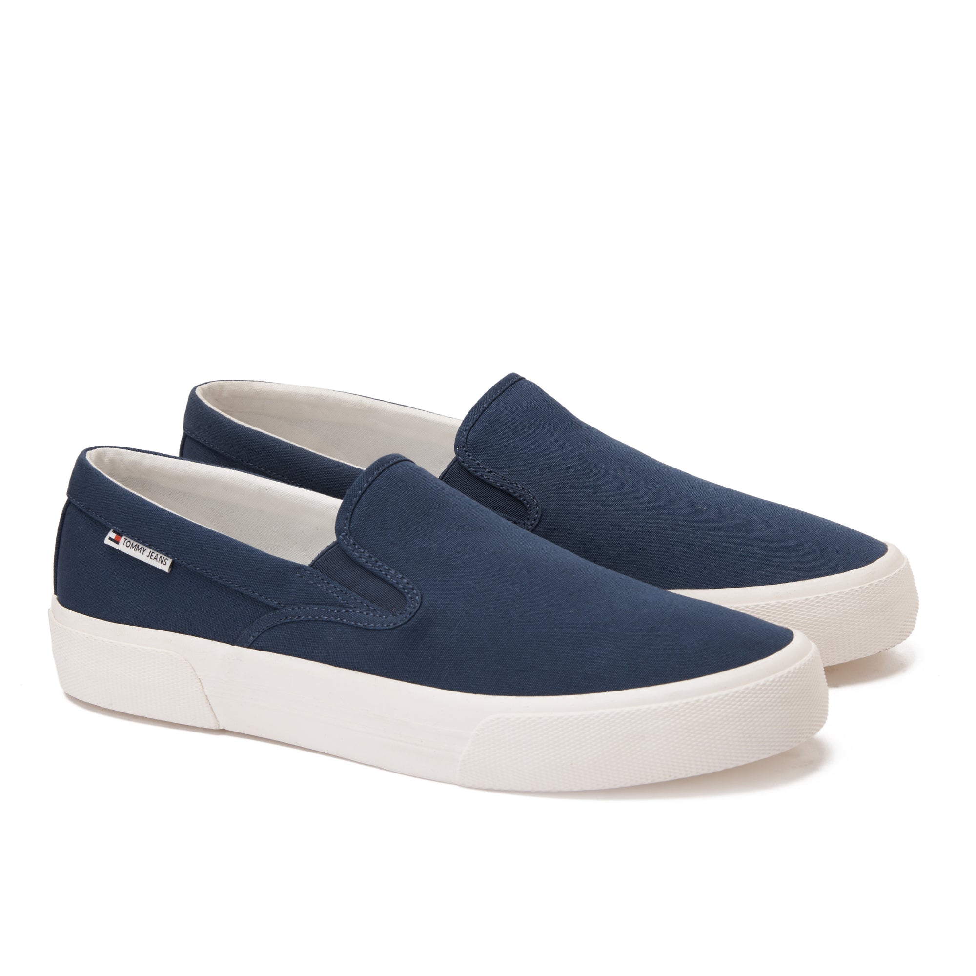 Navy Tommy Hilfiger Flat Loafers