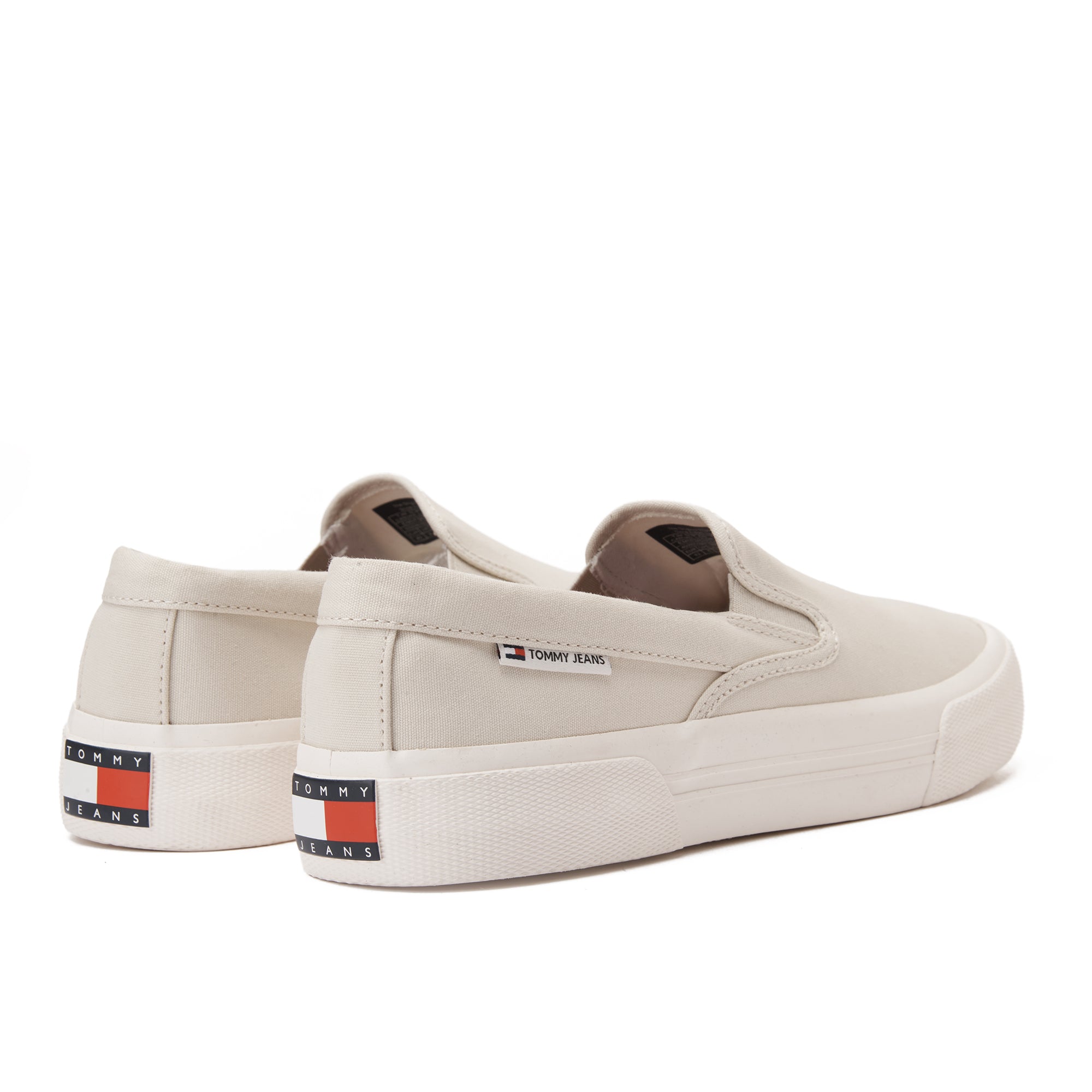 Off White Tommy Hilfiger Flat Loafers