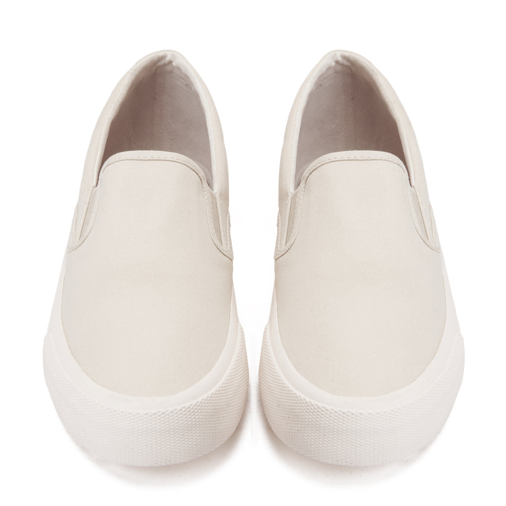 Off White Tommy Hilfiger Flat Loafers