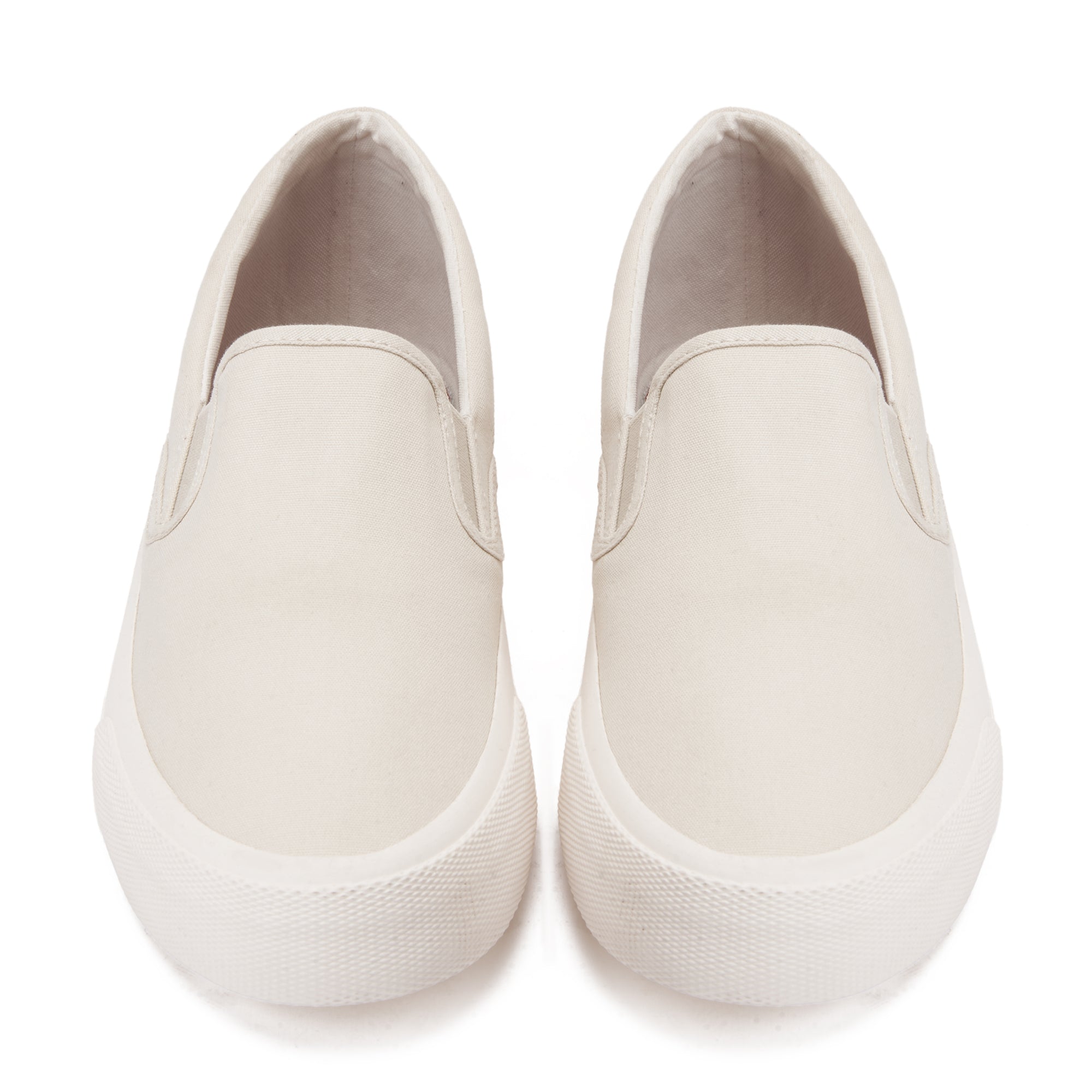 Off White Tommy Hilfiger Flat Loafers