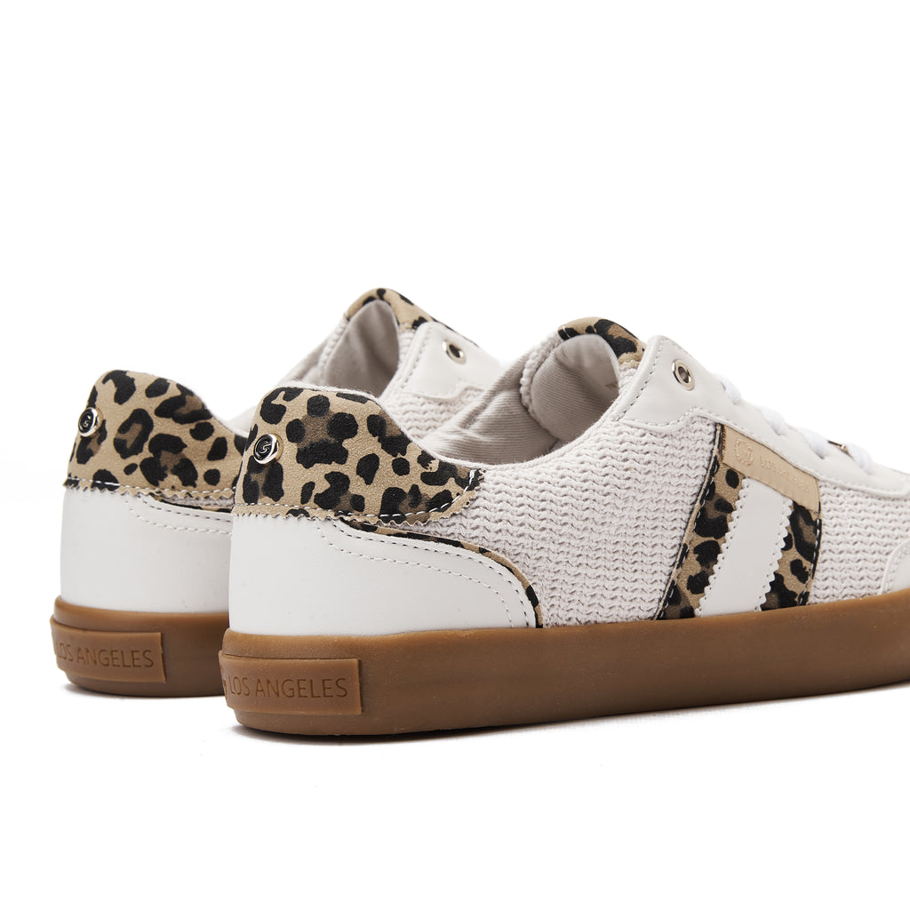 Off White Leopard Tenis Guess Sneakers
