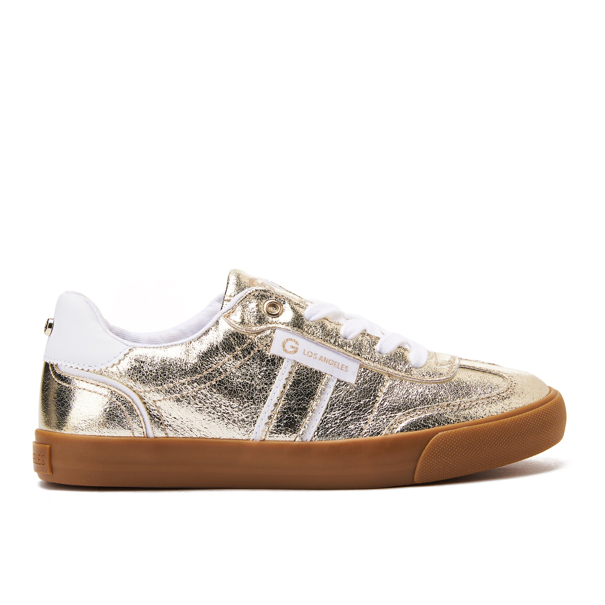 Gold Tenis Guess Low Top Sneakers