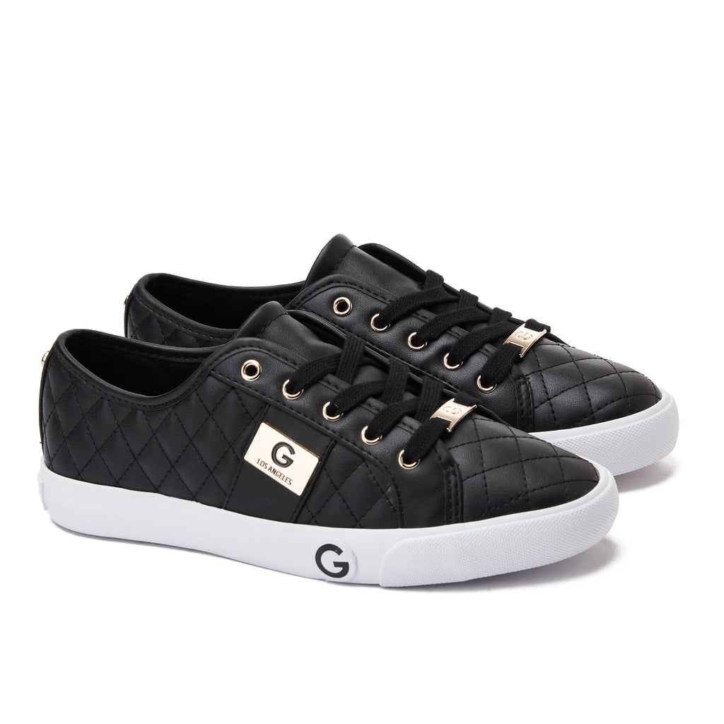 Black Backer Guess Lace Up Sneakers
