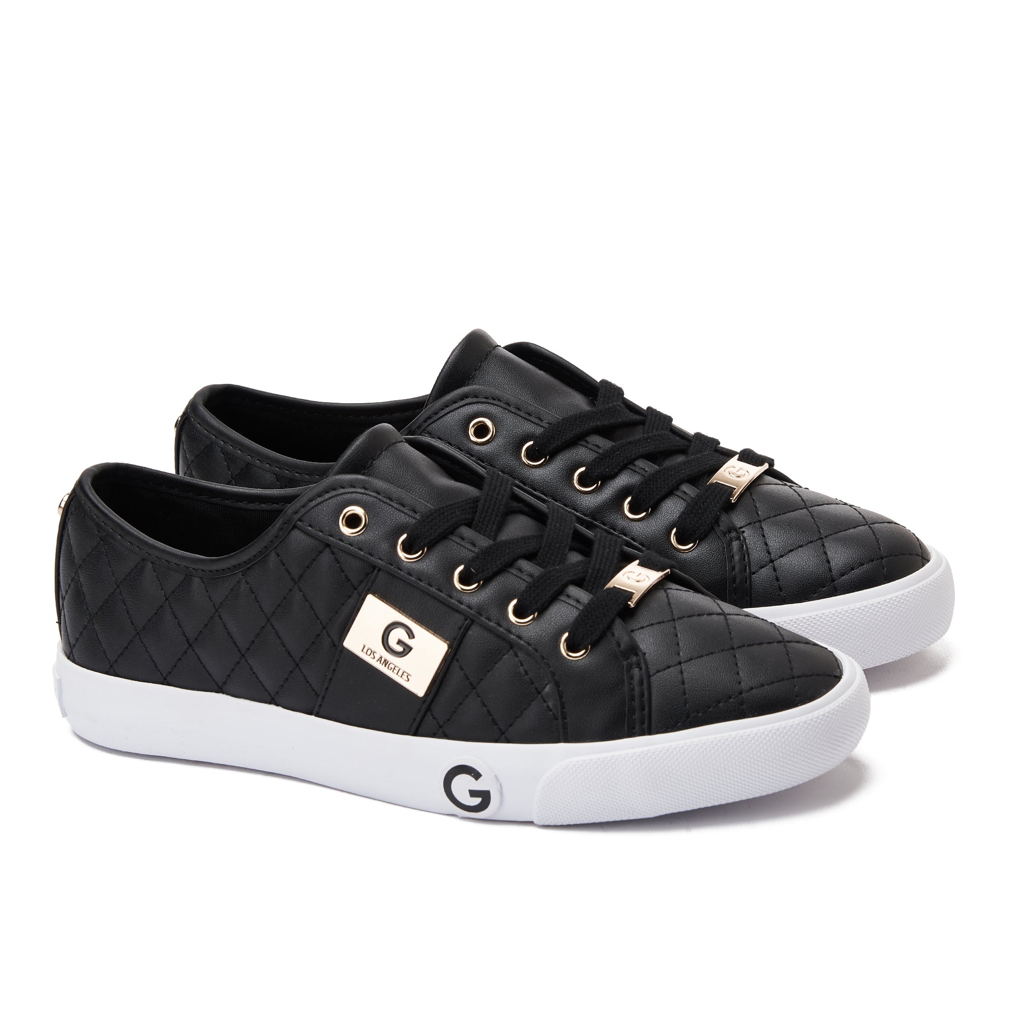 Black Backer Guess Lace Up Sneakers