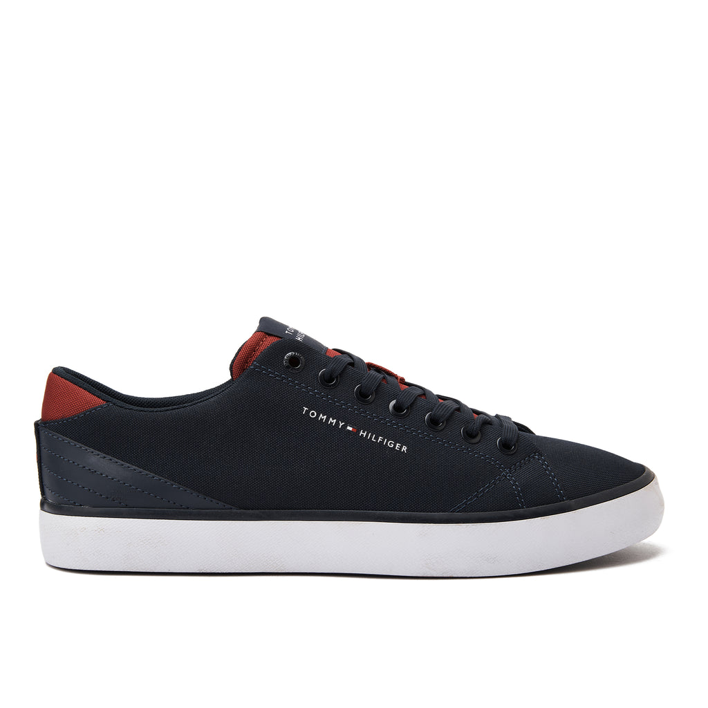 Navy&Red Tommy Hilfiger Canvas Sneakers