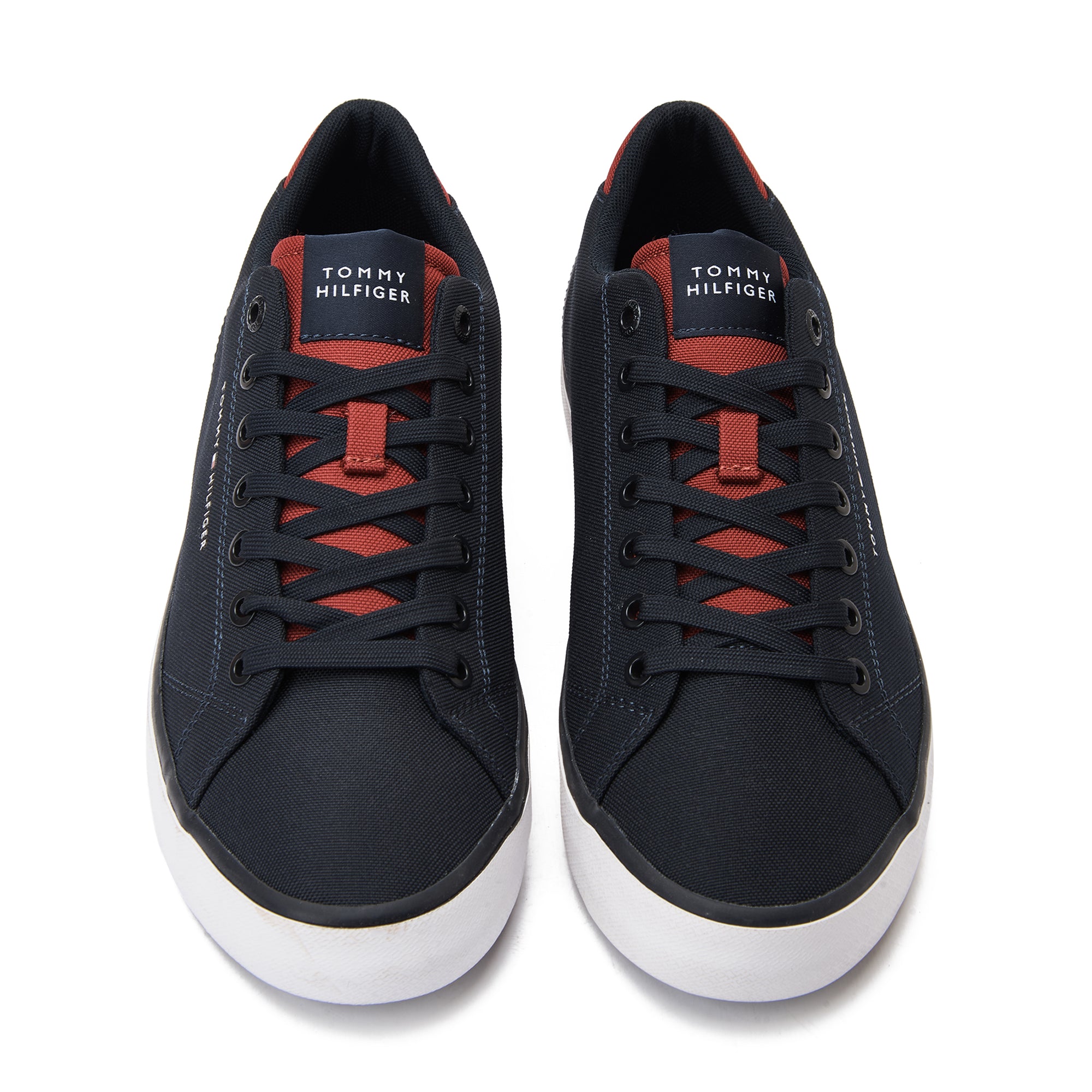 Navy&Red Tommy Hilfiger Canvas Sneakers