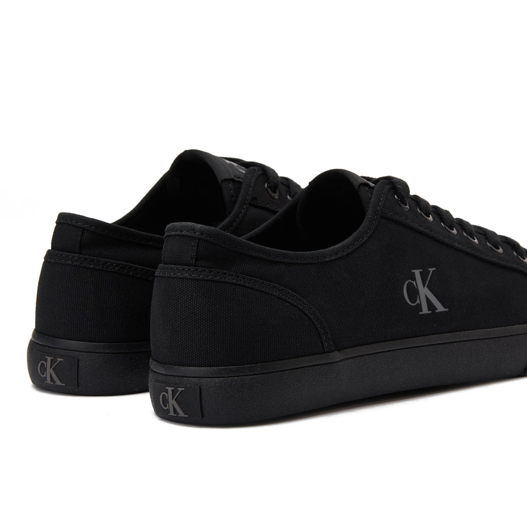 All Black Calvin Klein Canvas Sneakers