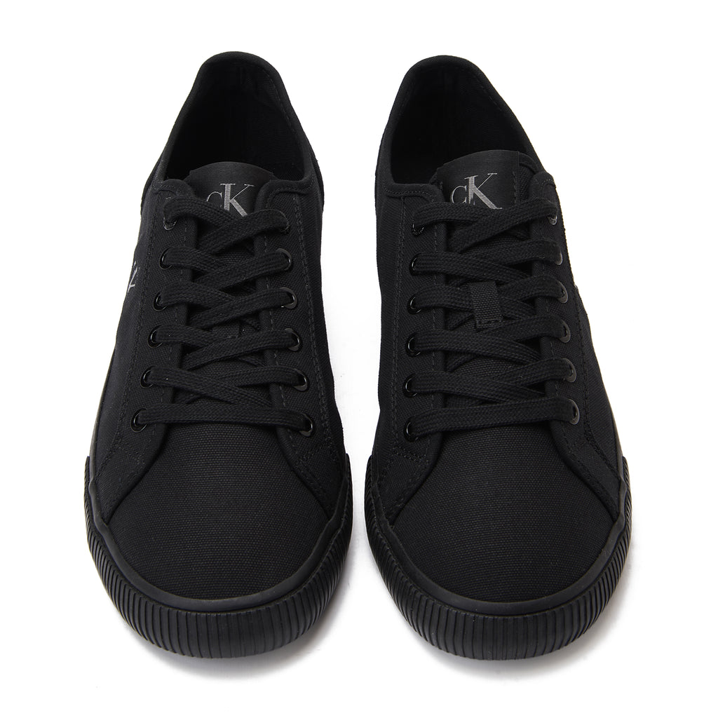 All Black Calvin Klein Canvas Sneakers