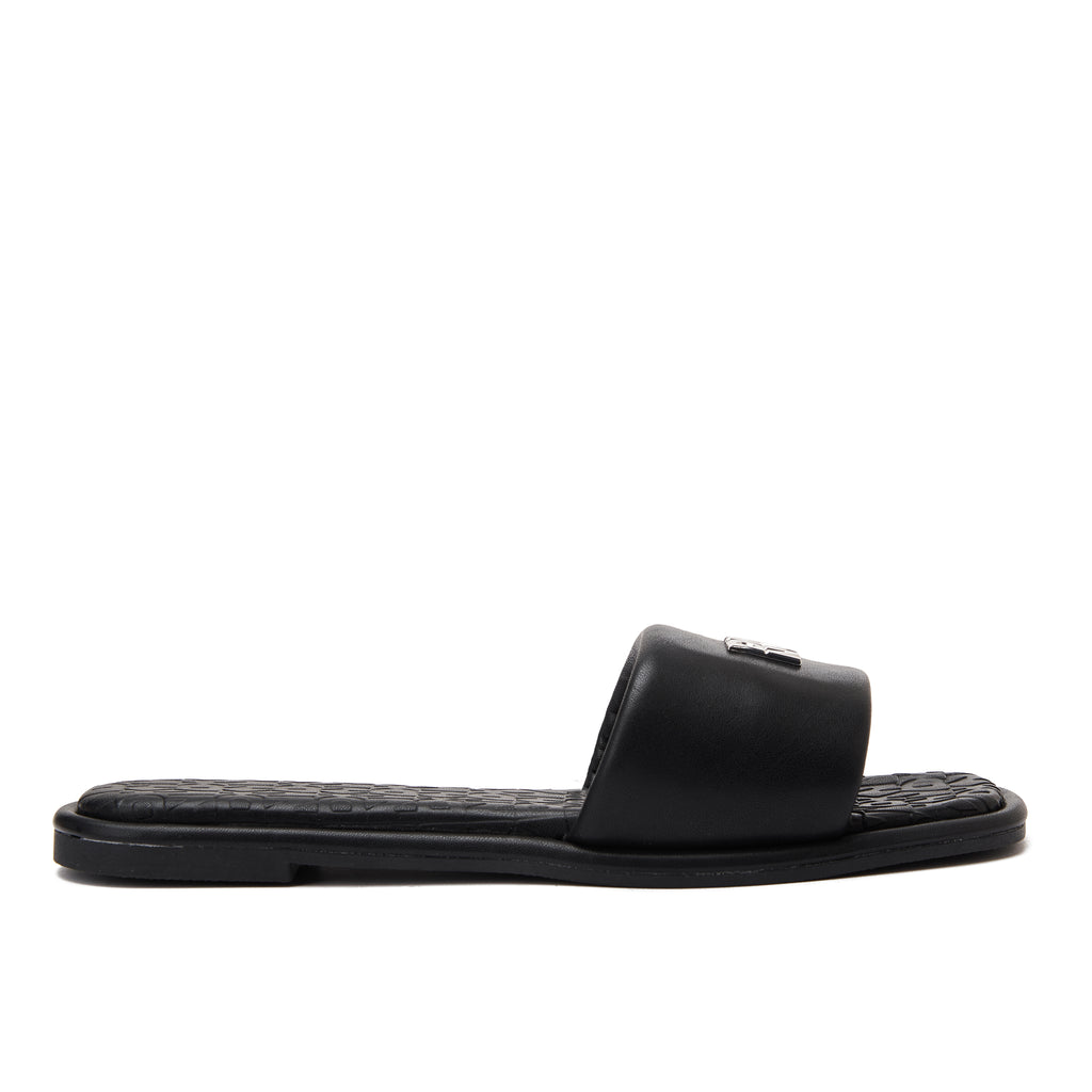 Black Dkny Bella Logo Slide