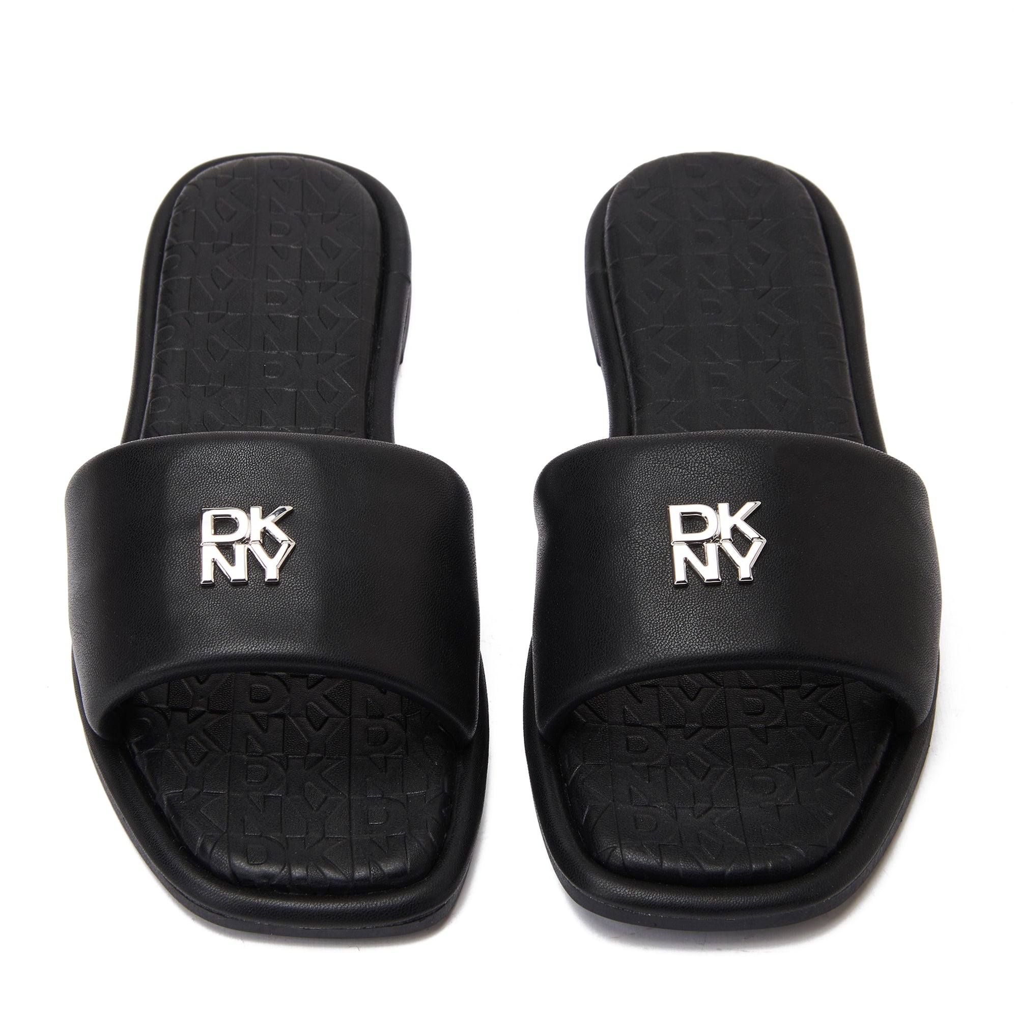 Black Dkny Bella Logo Slide