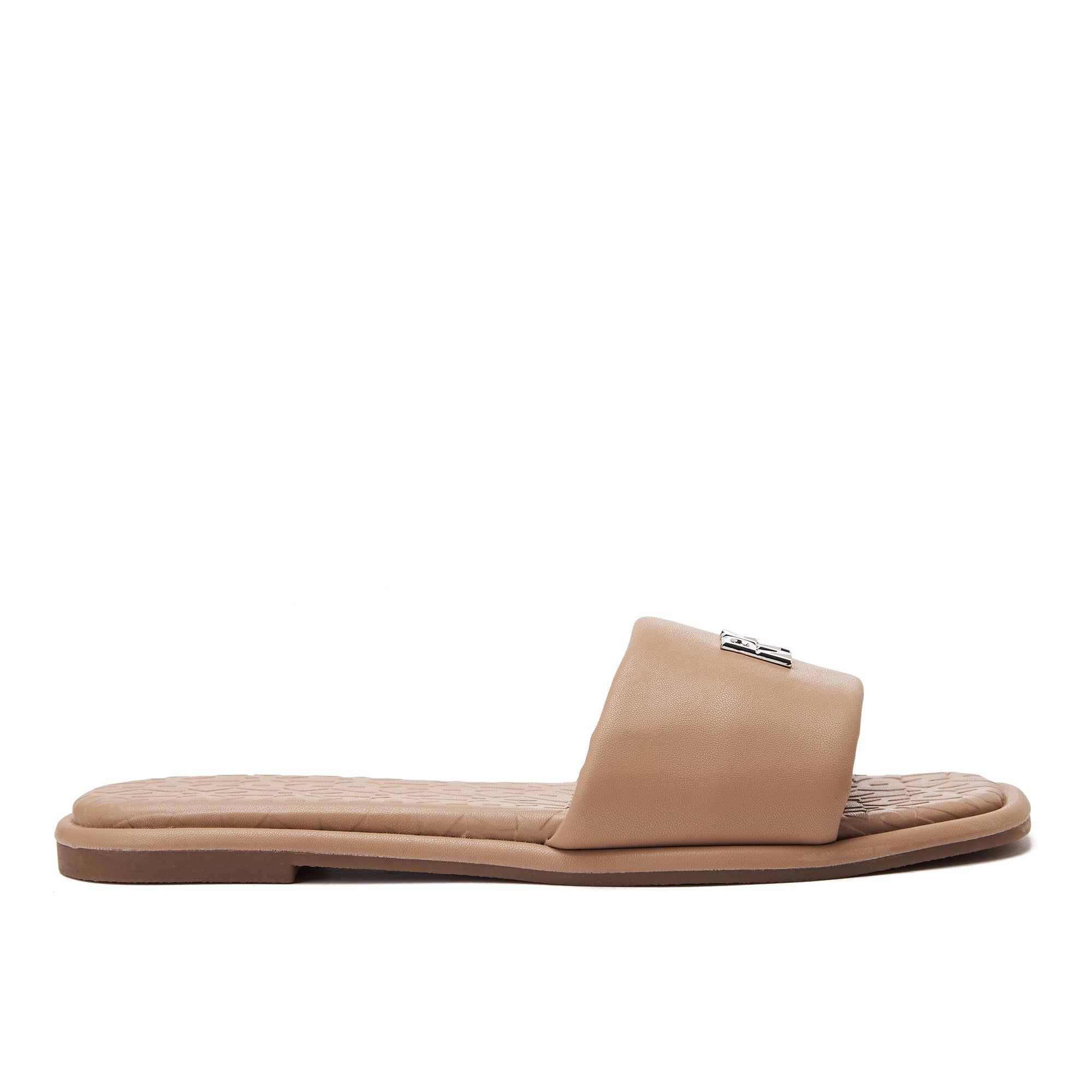 Beige Dkny Bella Logo Slide