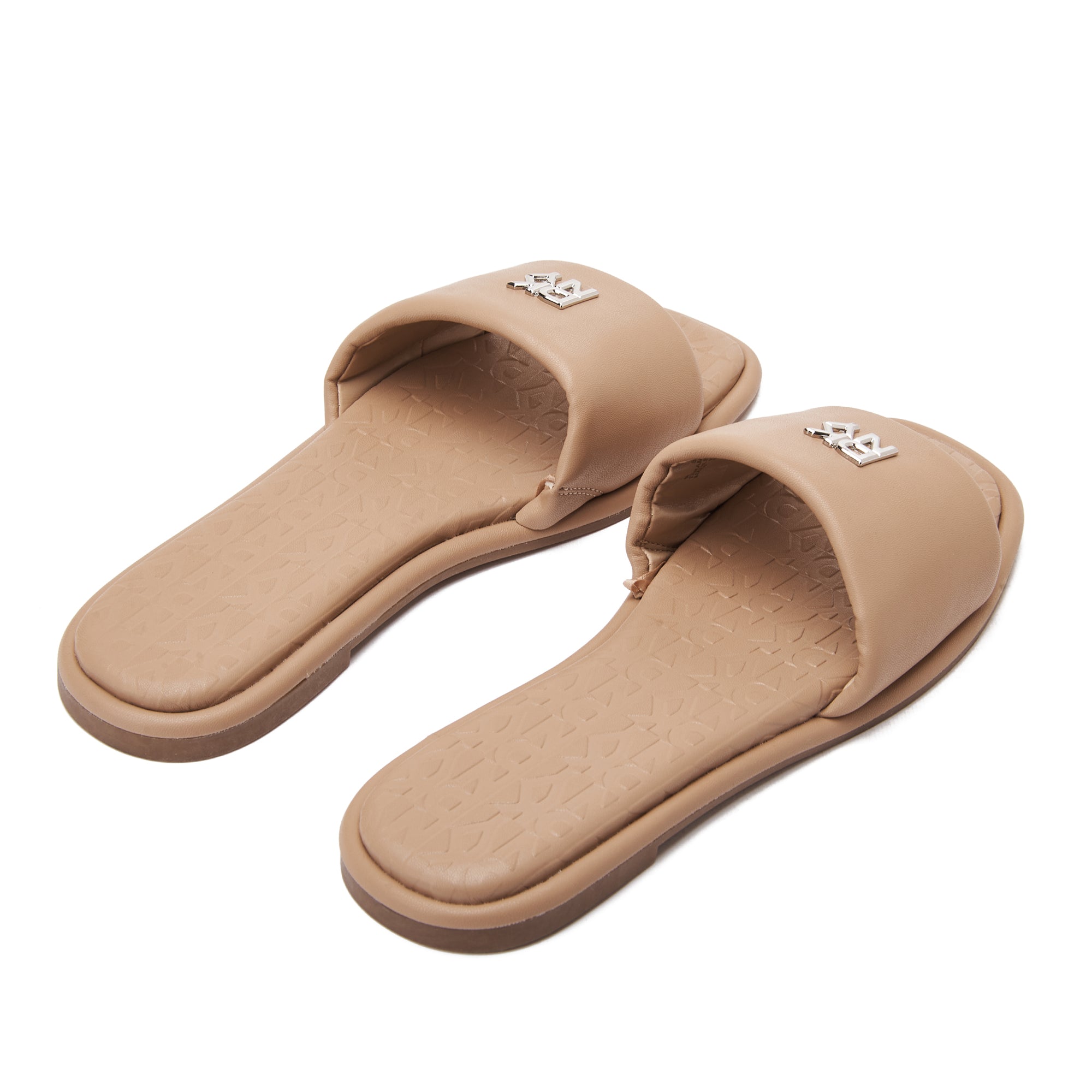 Beige Dkny Bella Logo Slide