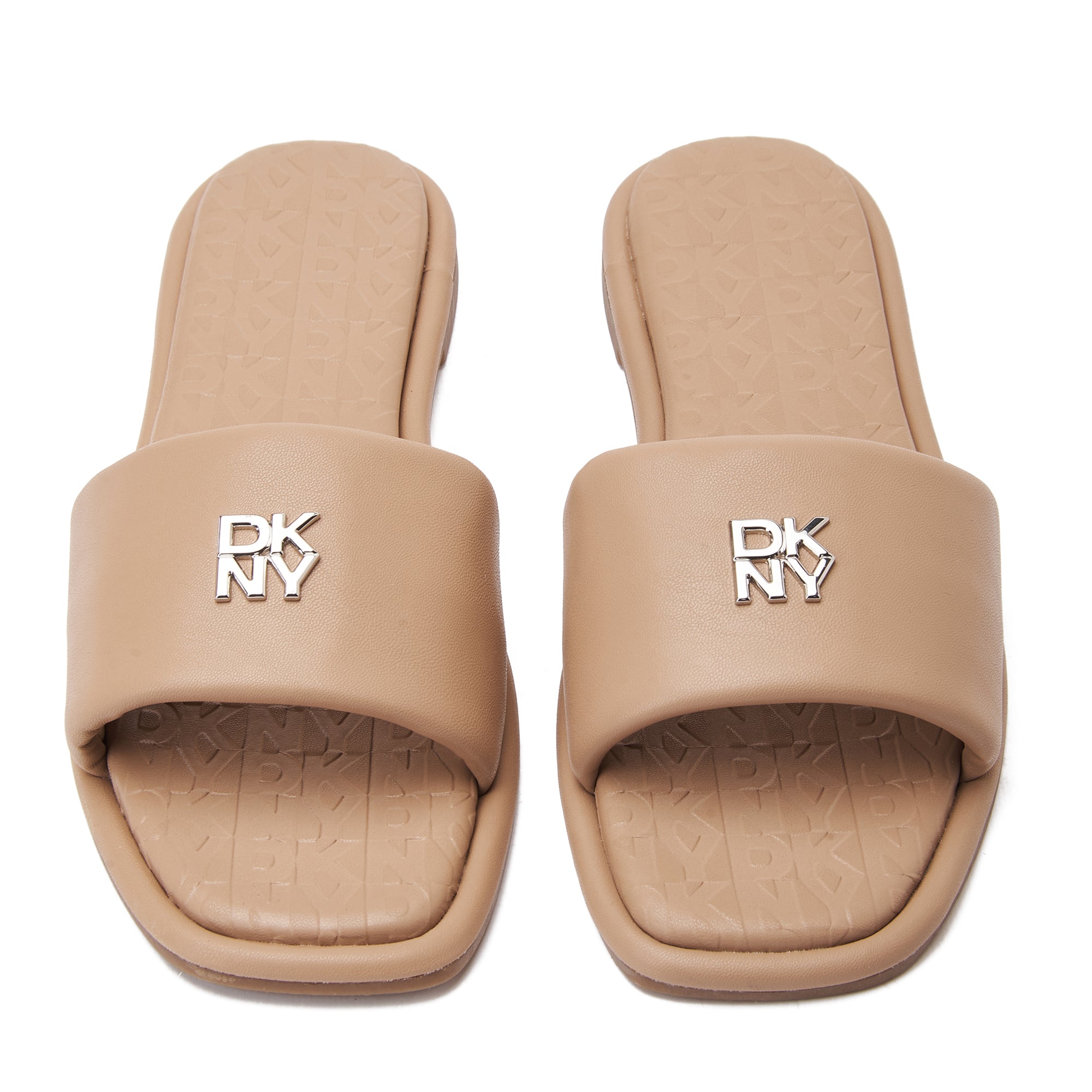 Beige Dkny Bella Logo Slide