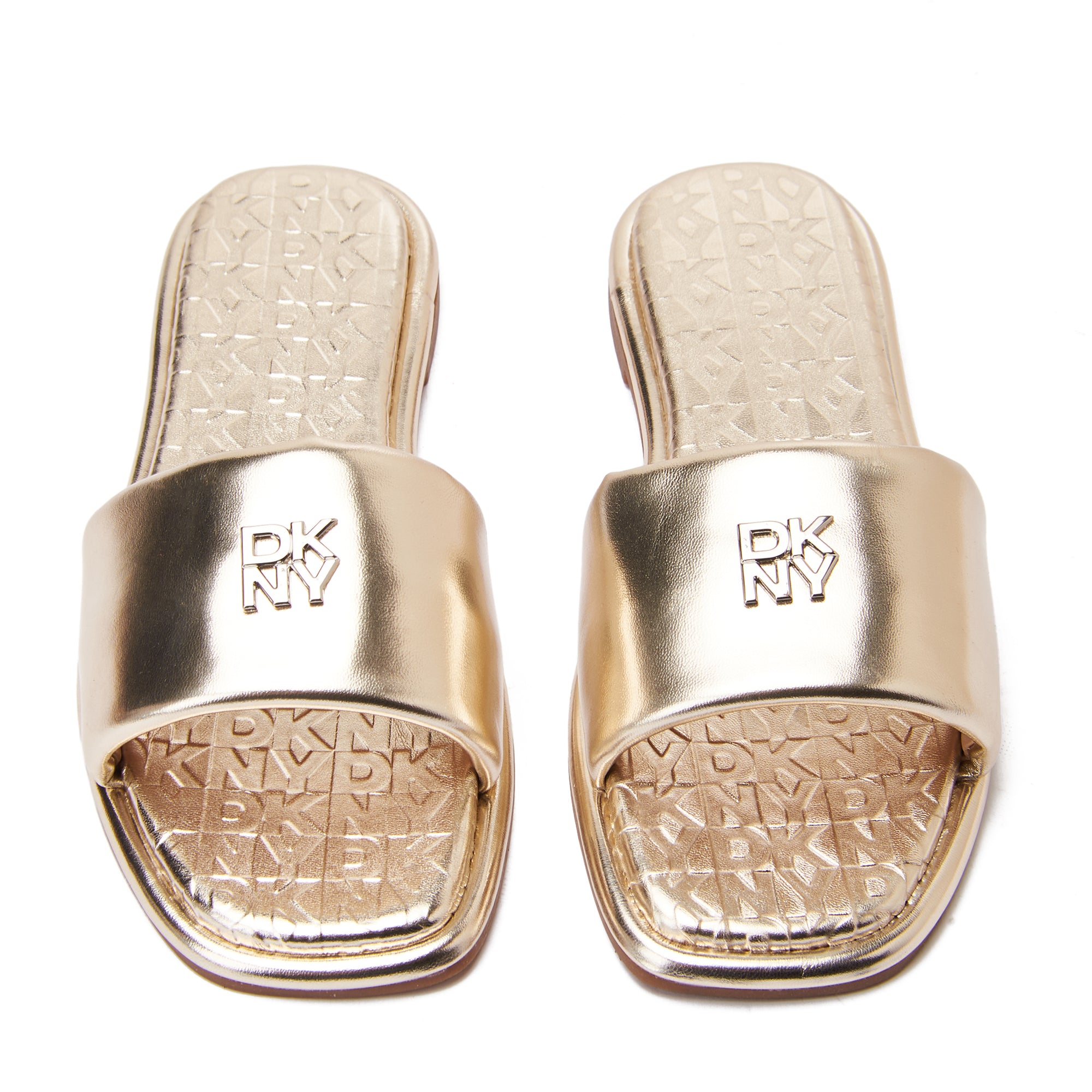 Gold Dkny Bella Logo Slide