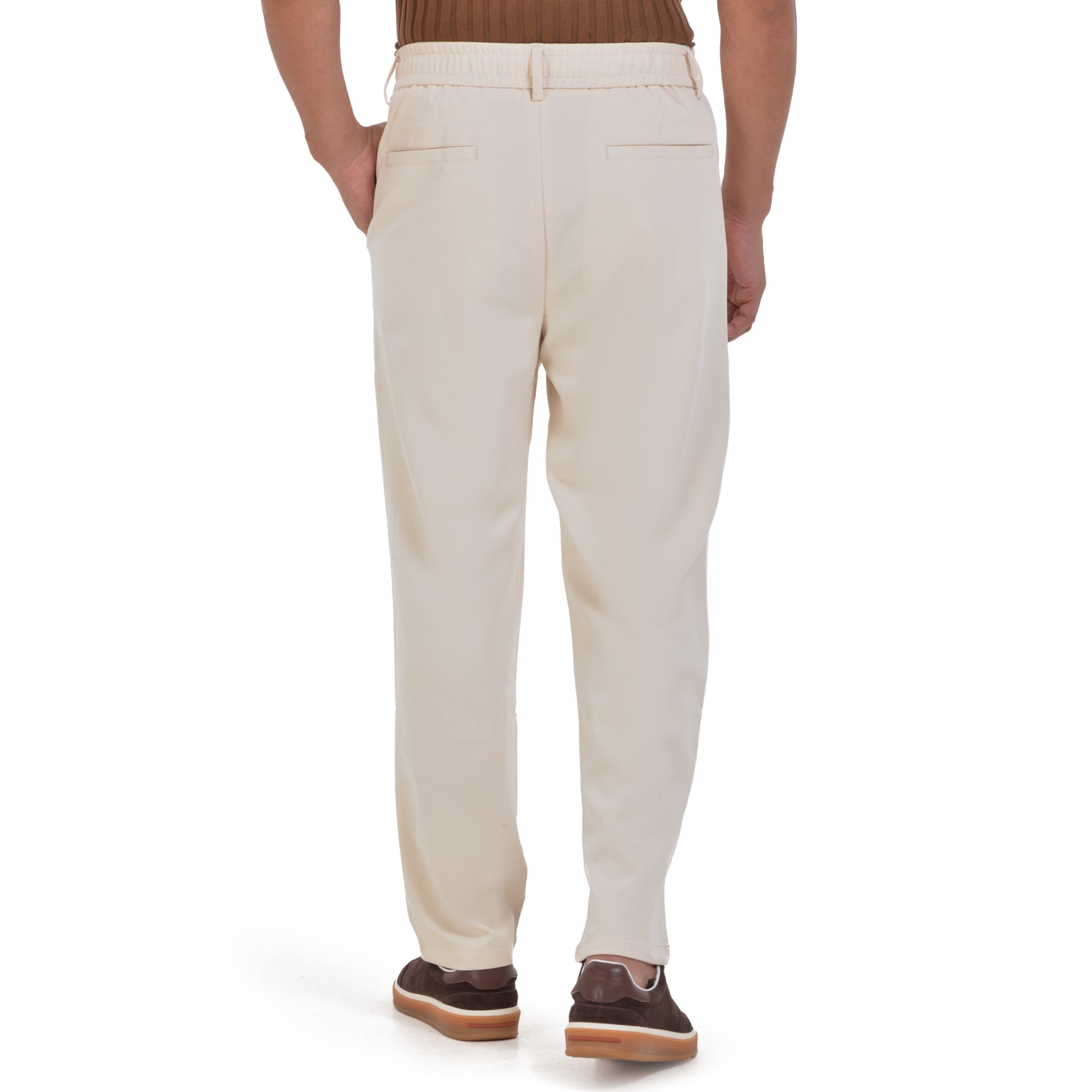 Off White Jogger Fit Trousers