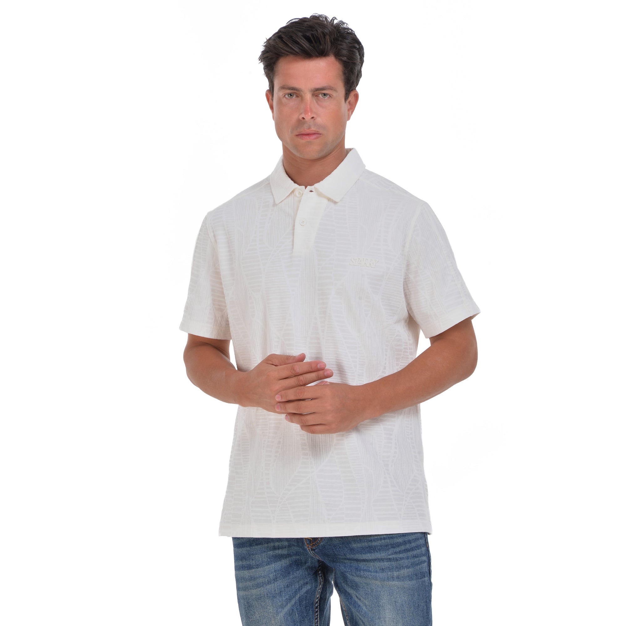 White Short Sleeves Polo T-shirt