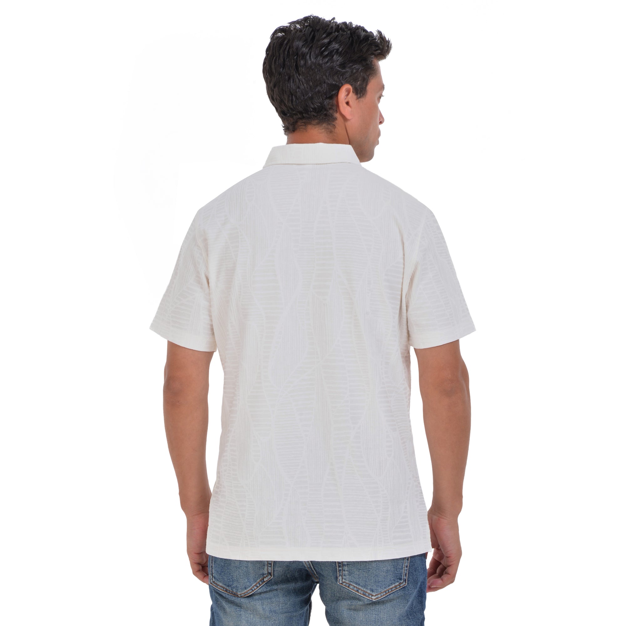 White Short Sleeves Polo T-shirt