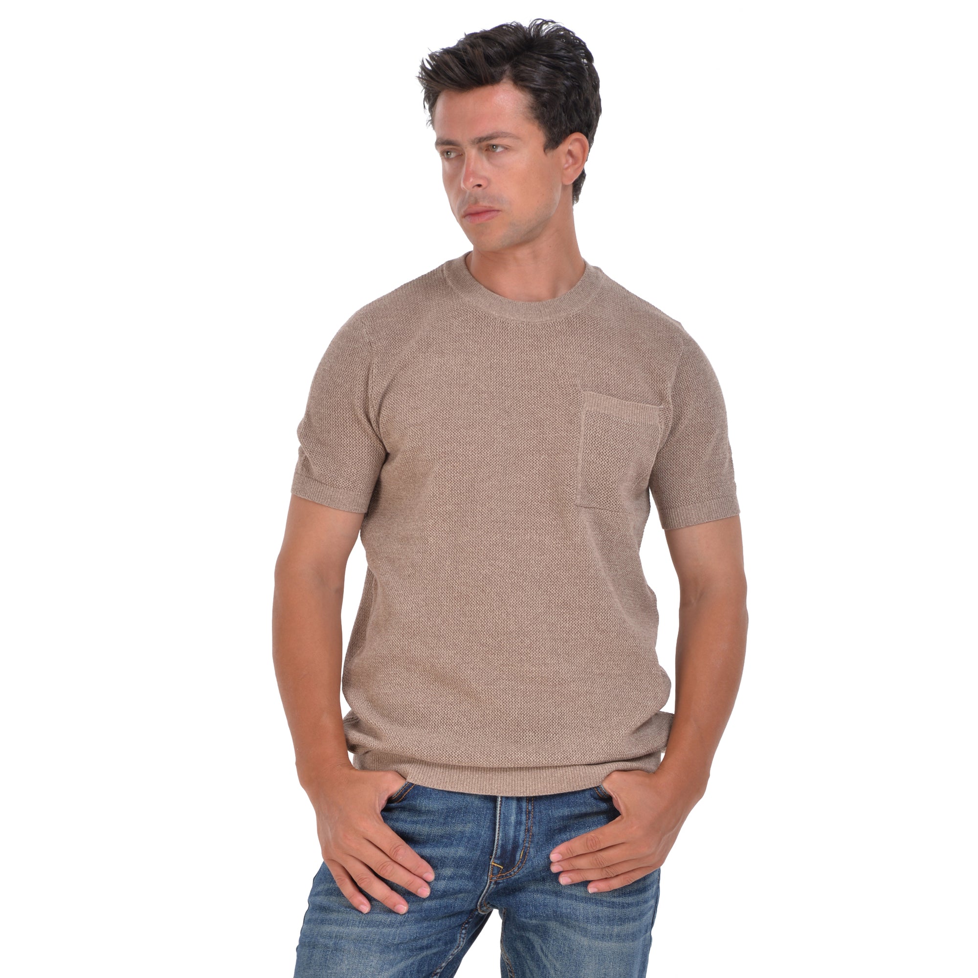 Brown Short Sleeves T-shirt