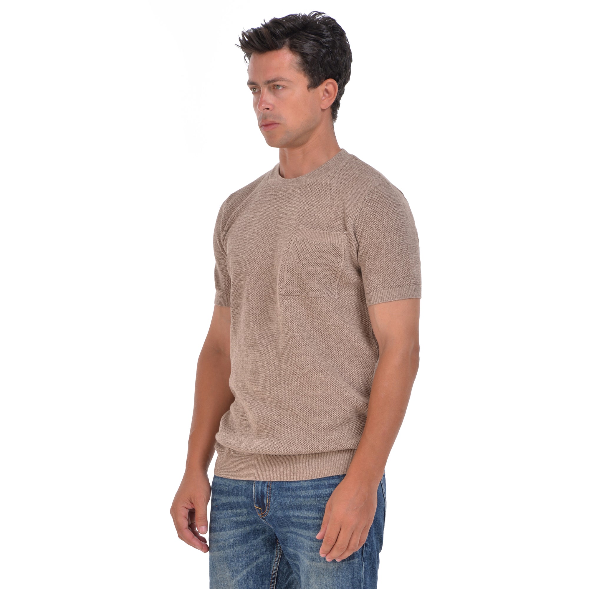 Brown Short Sleeves T-shirt