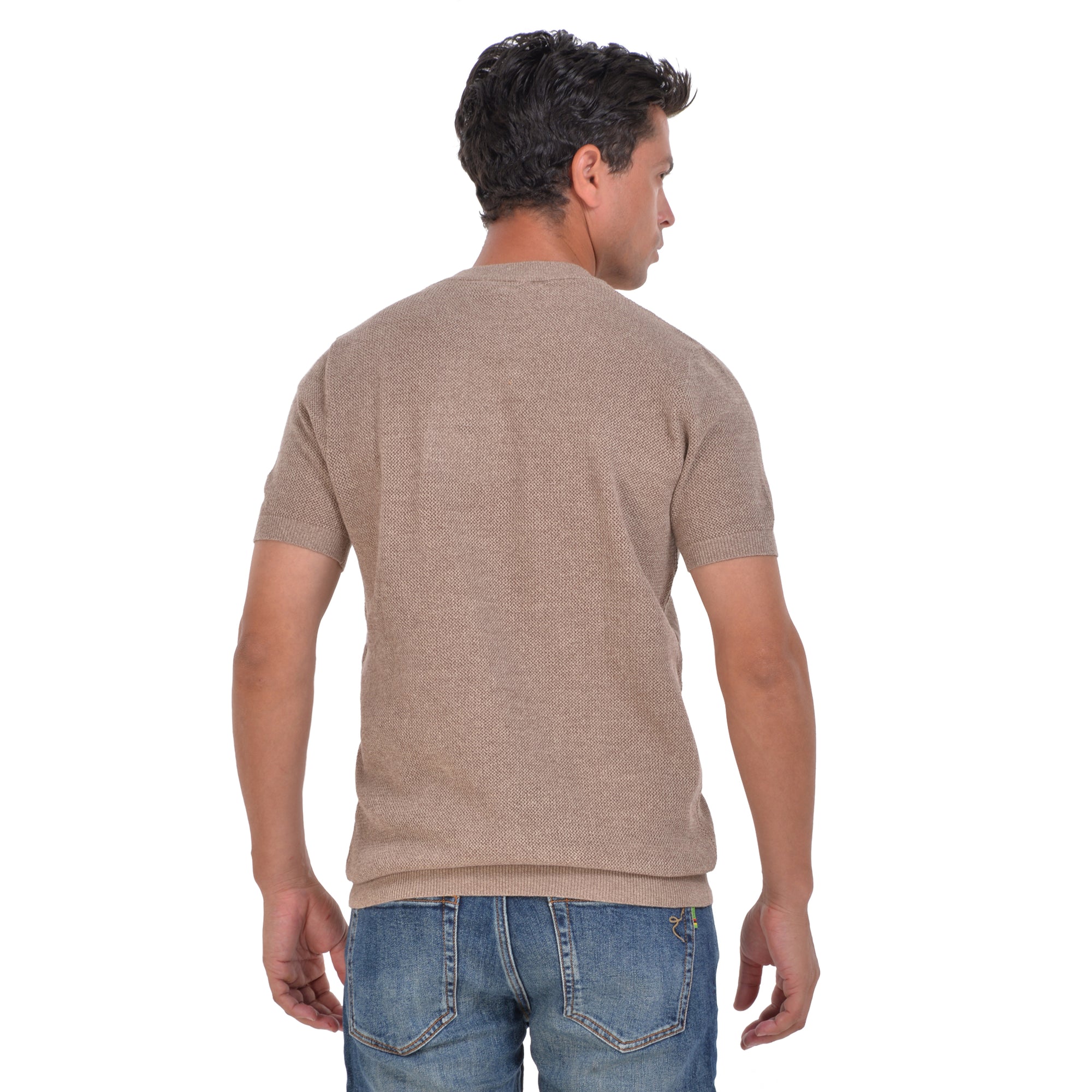 Brown Short Sleeves T-shirt