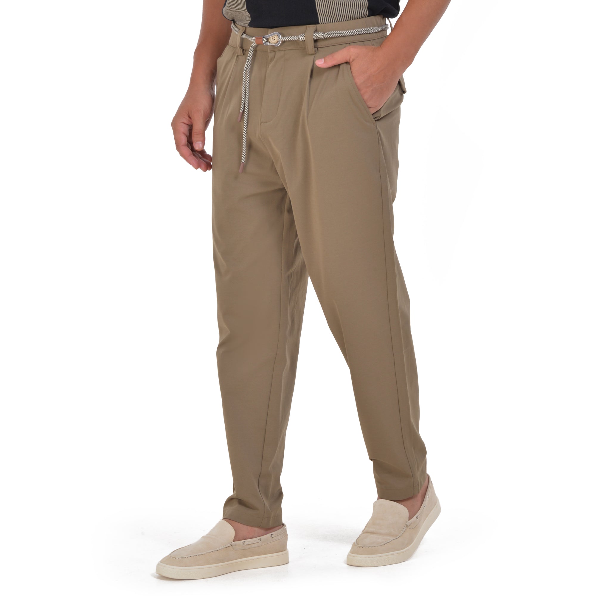 Cafe Slim Fit Trousers