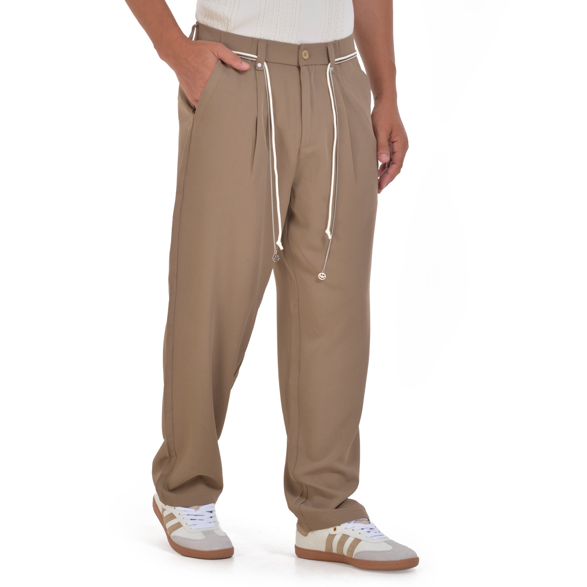 Cafe Slim Fit Trousers