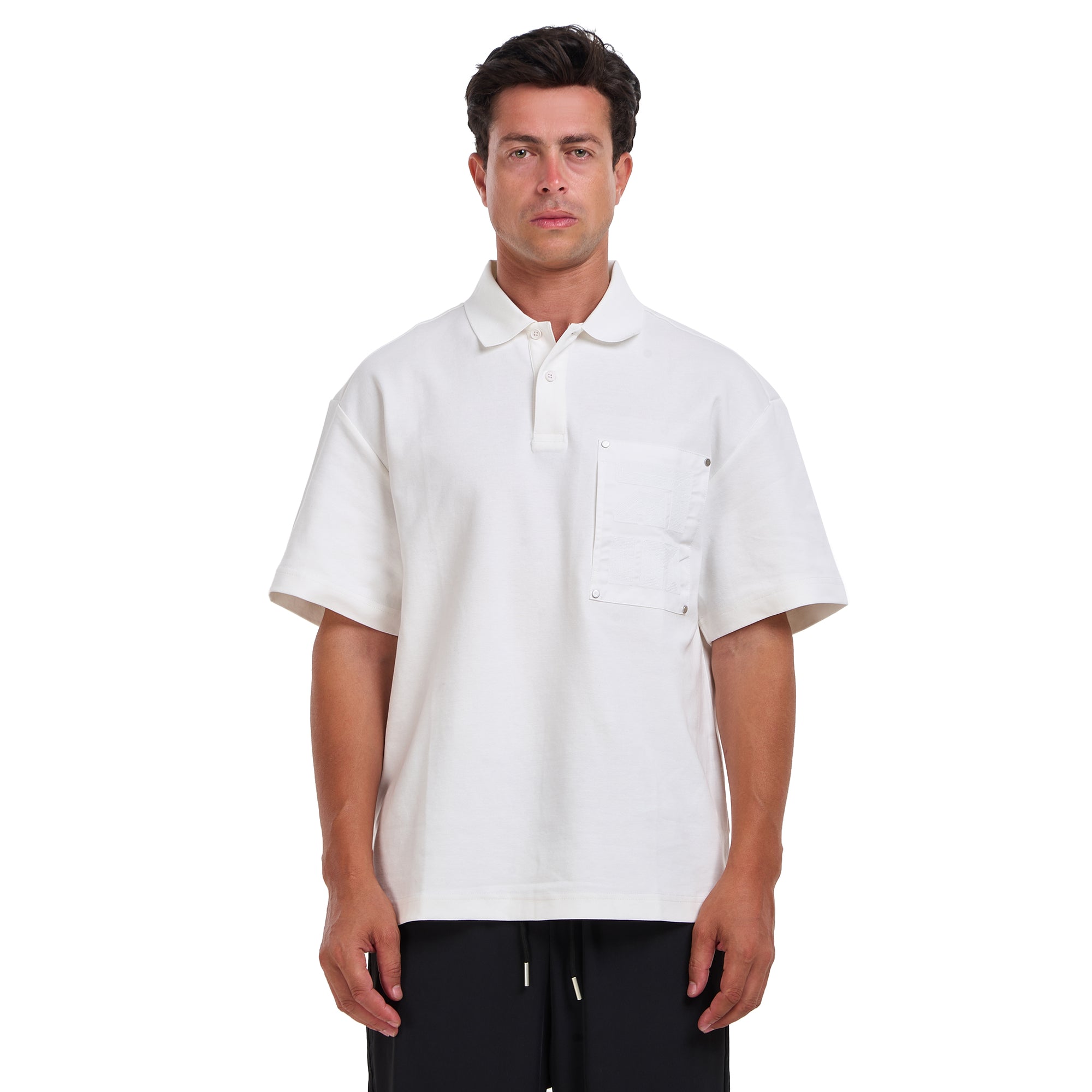 White Short Sleeves Polo T-shirt