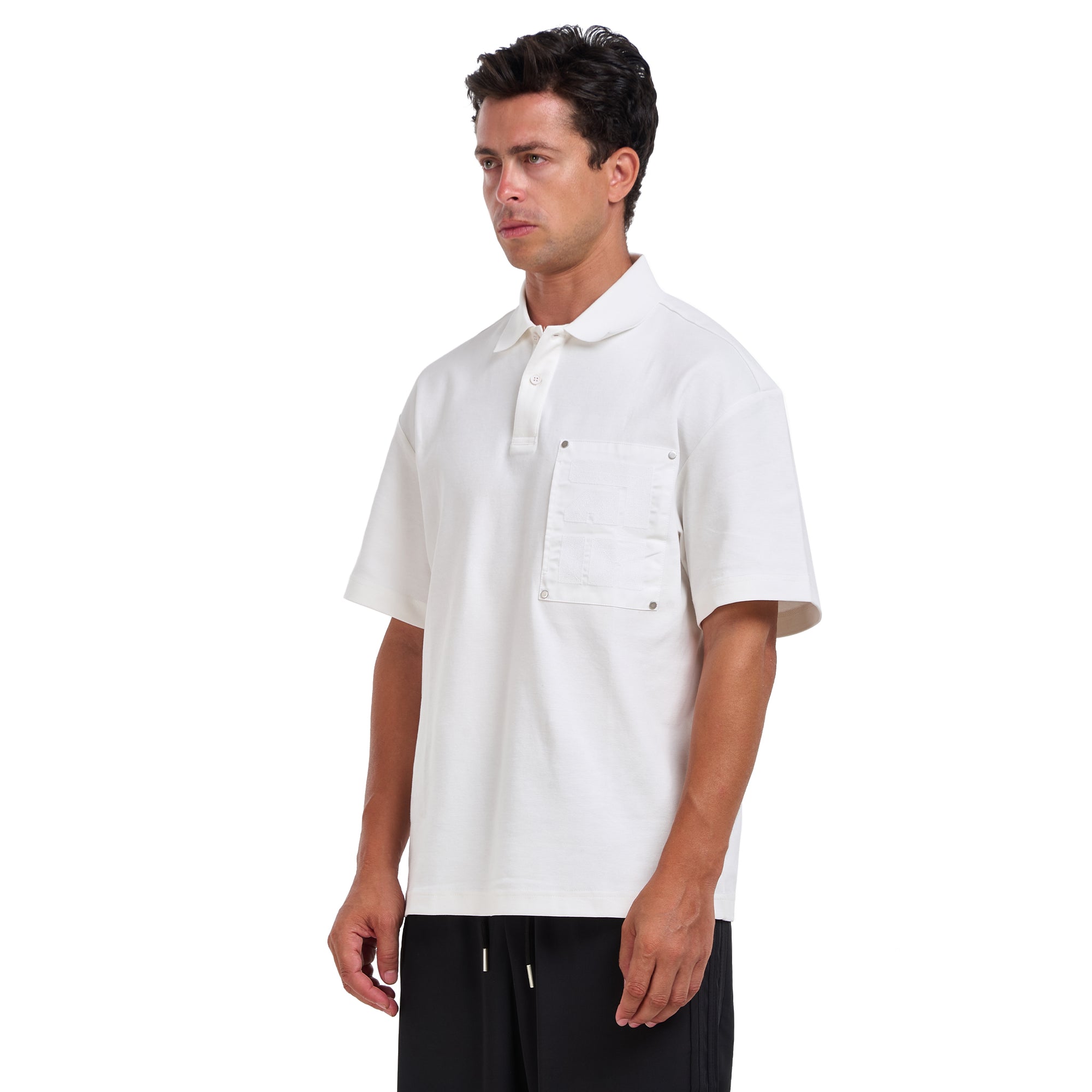 White Short Sleeves Polo T-shirt