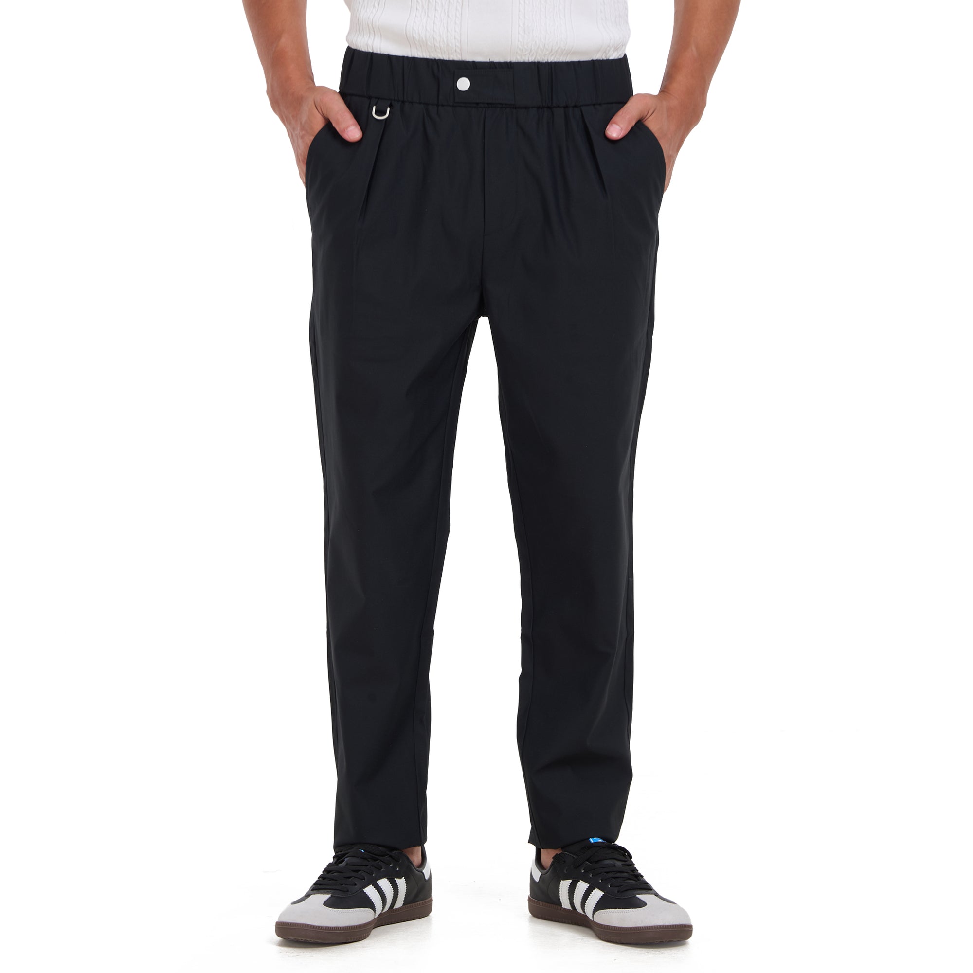 Black Slim Fit Trousers