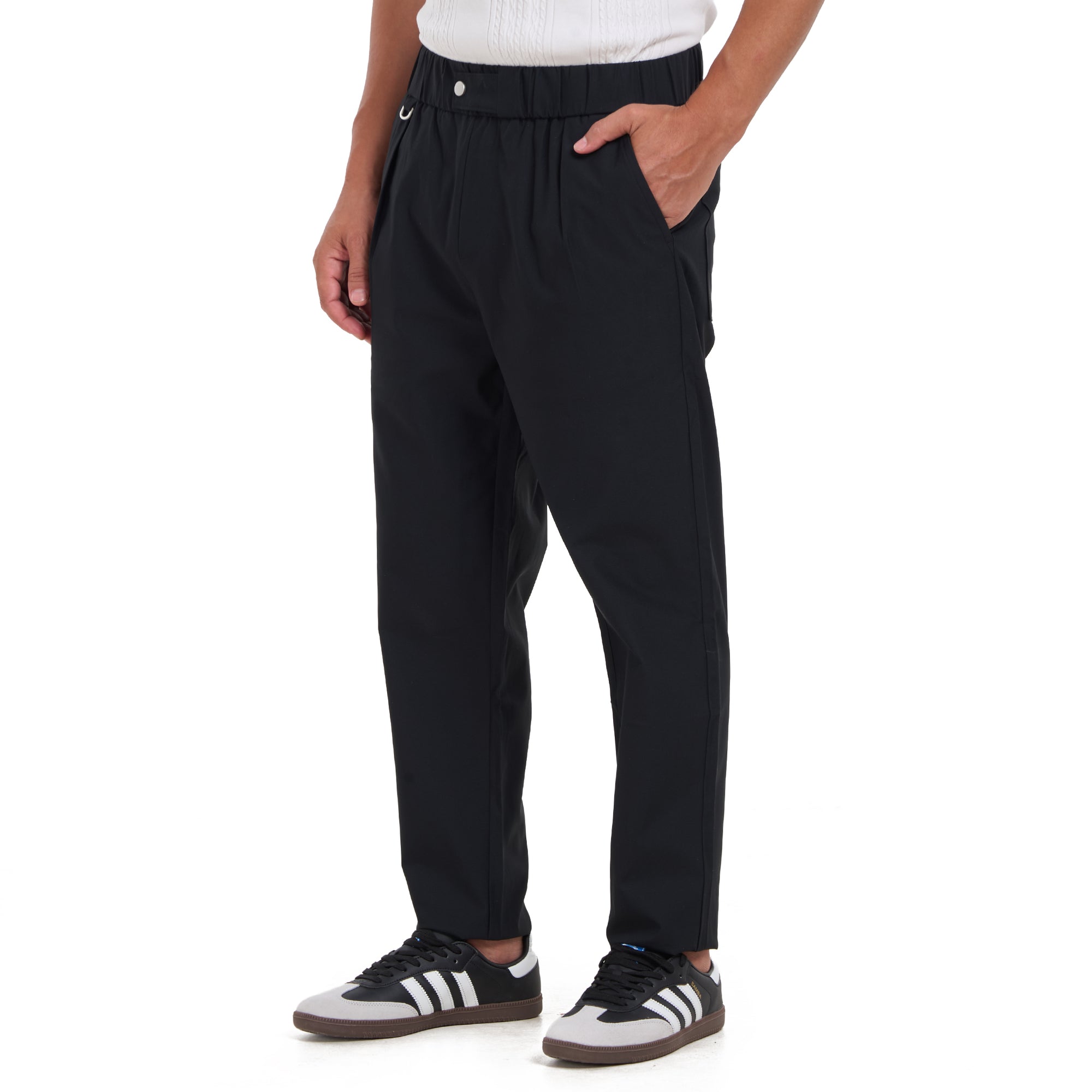 Black Slim Fit Trousers