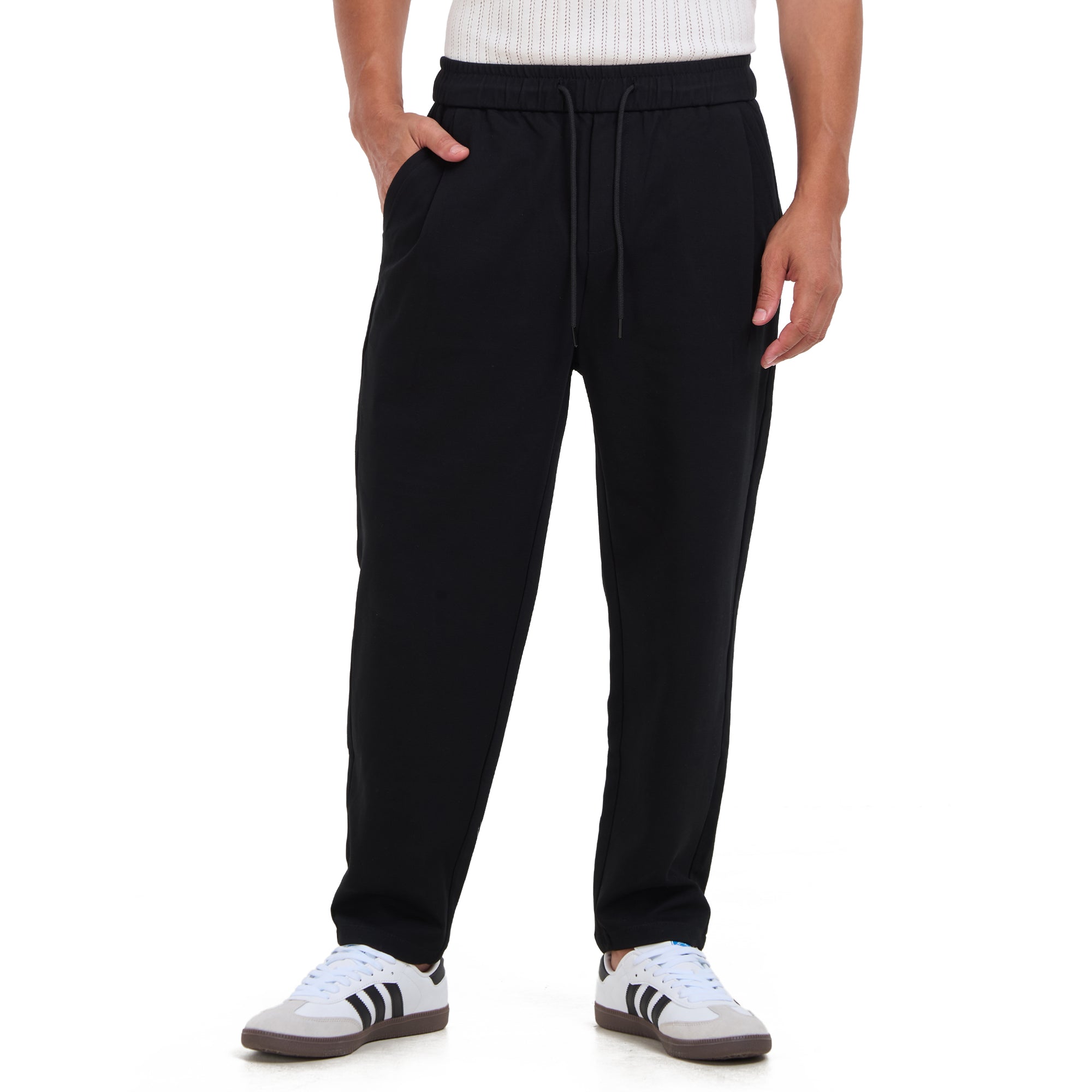 Black Slim Fit Jogger Trousers