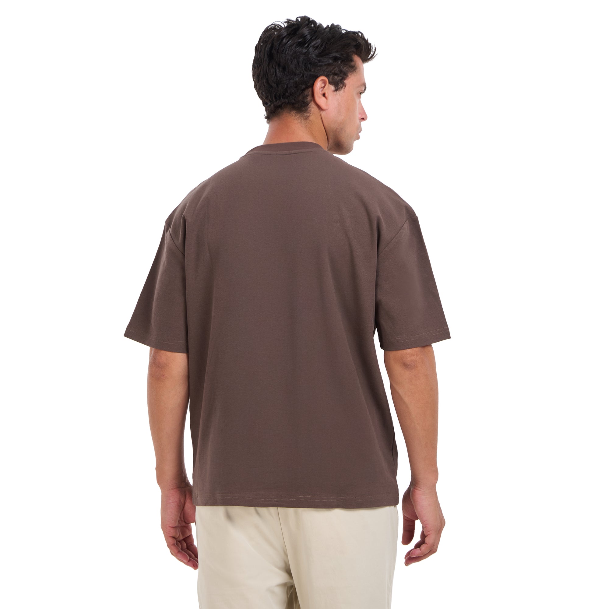 Brown Short Sleeves T-shirt