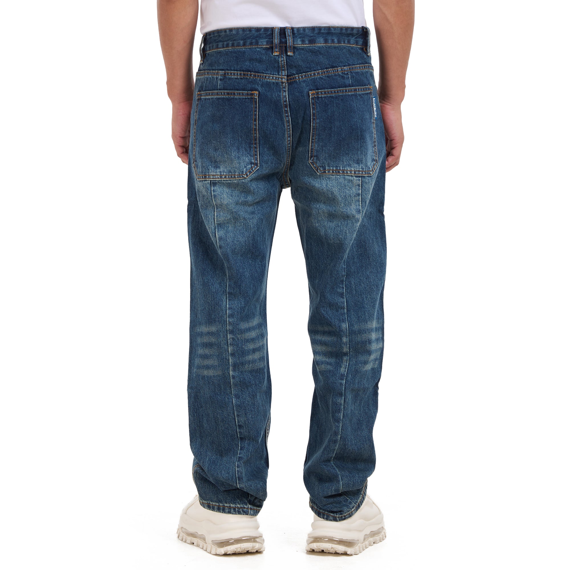 Blue Pockets Layered jeans