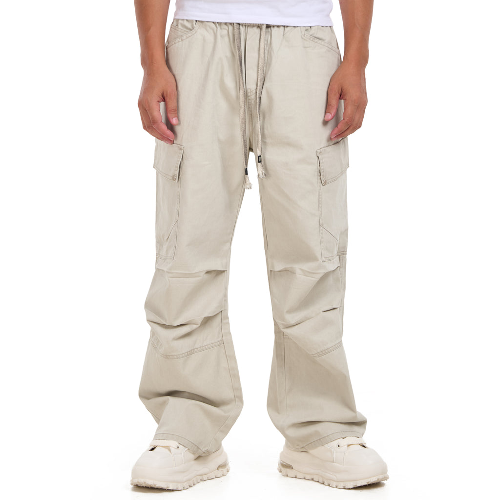 Off White Cargo Pockets Trousers