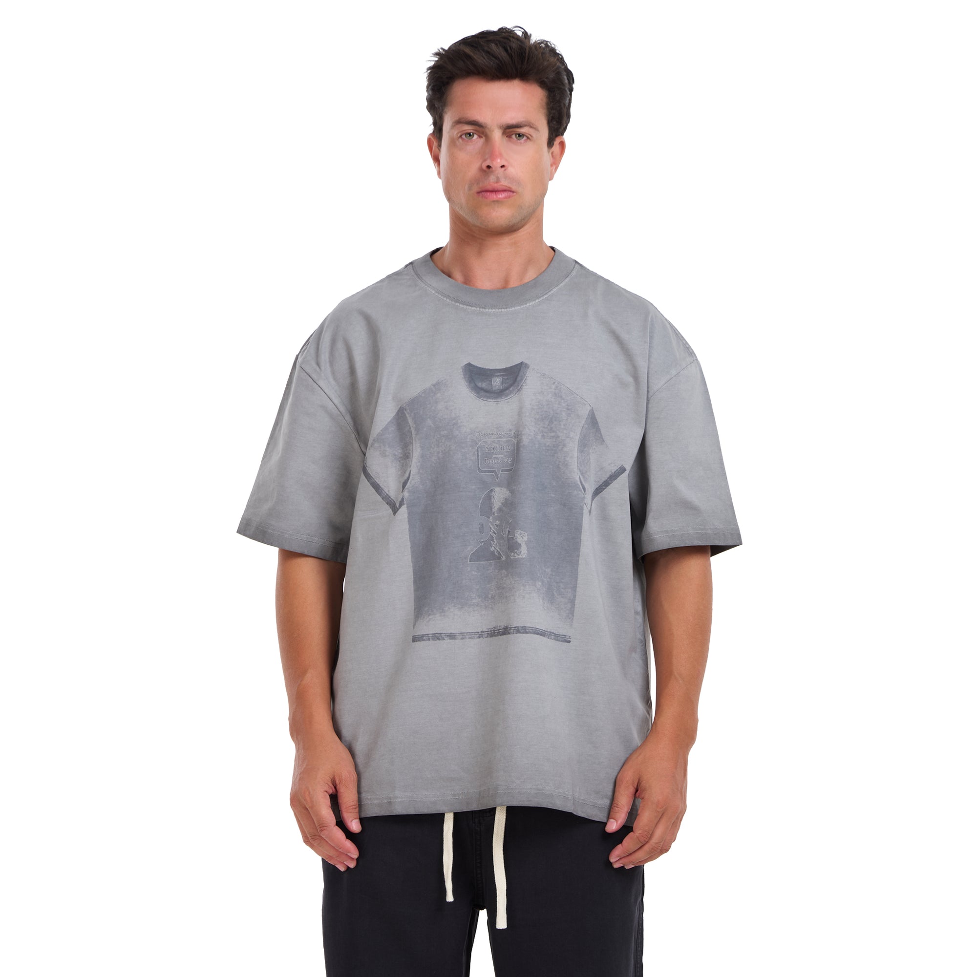 Gray Short Sleeves T-shirt