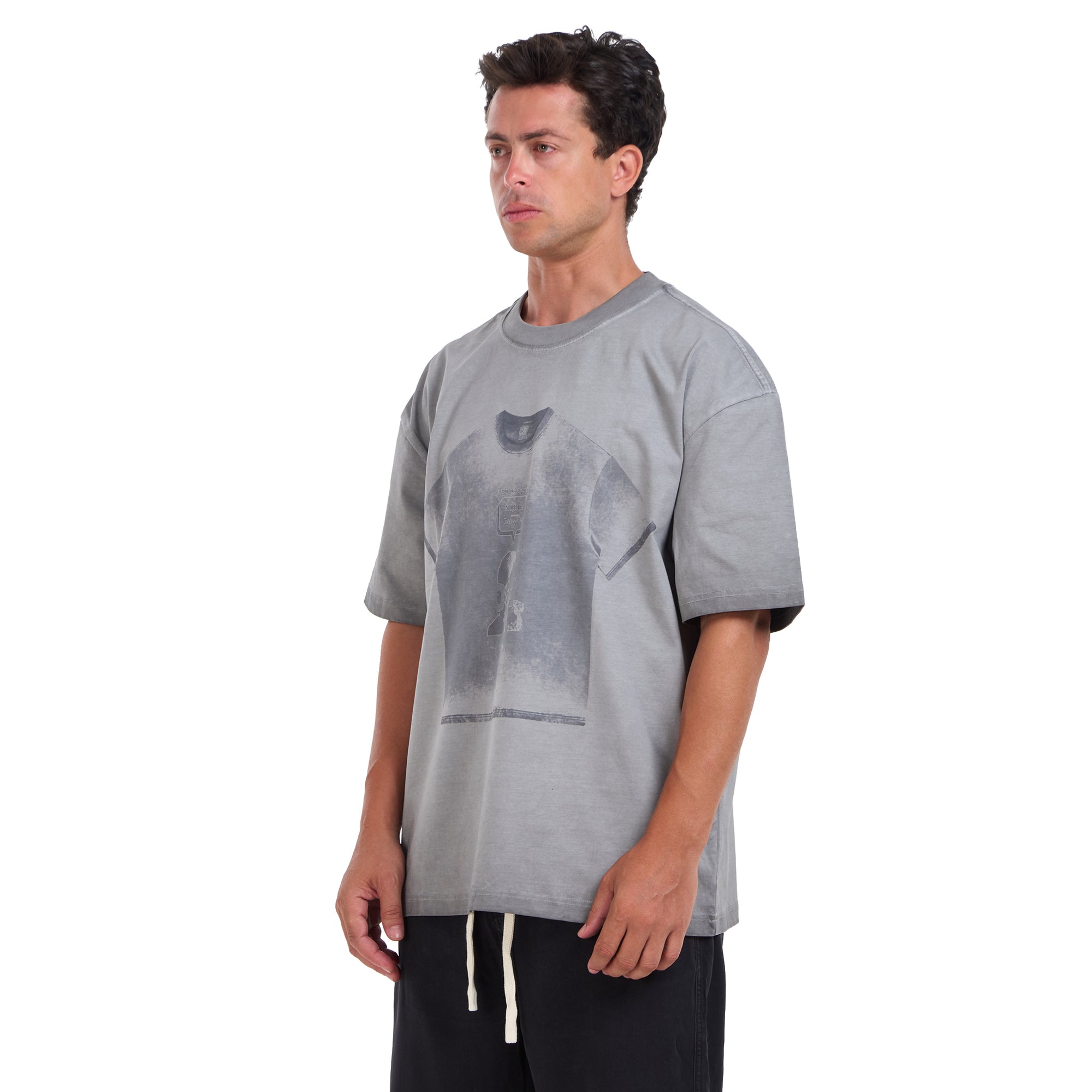 Gray Short Sleeves T-shirt