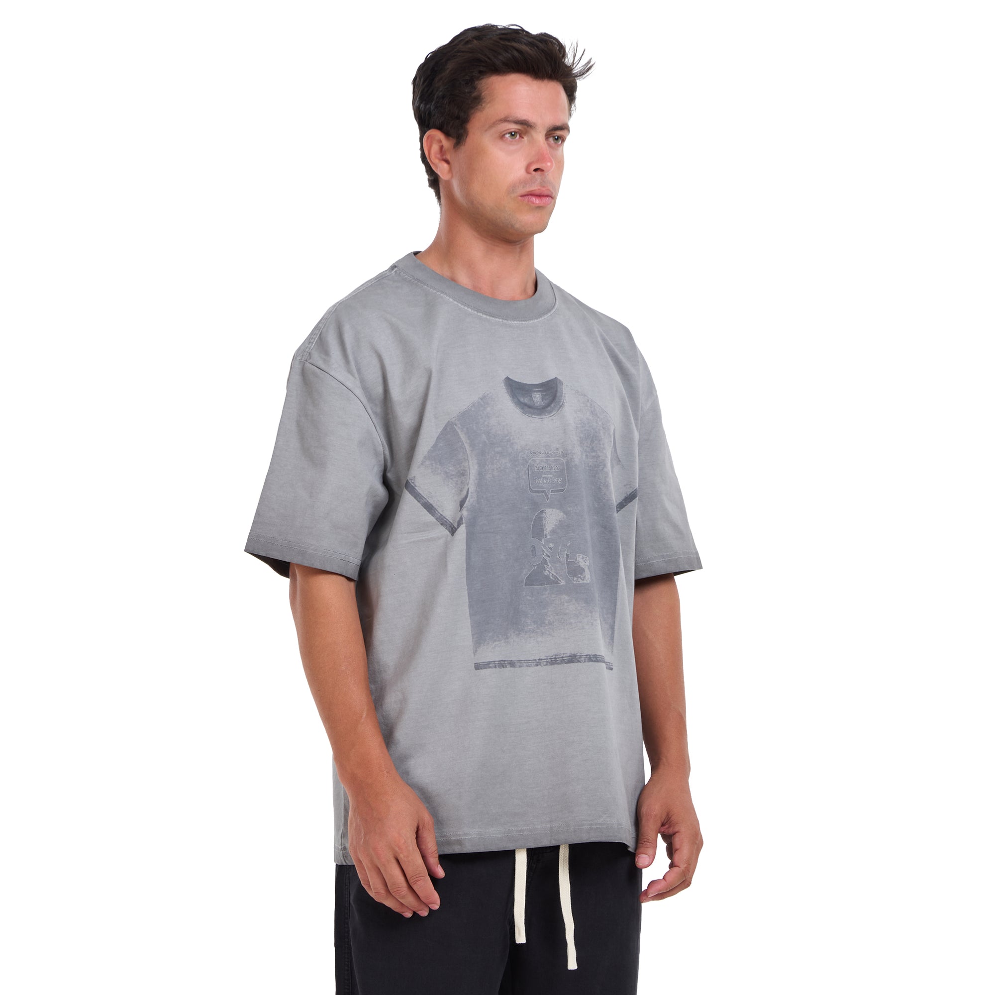 Gray Short Sleeves T-shirt