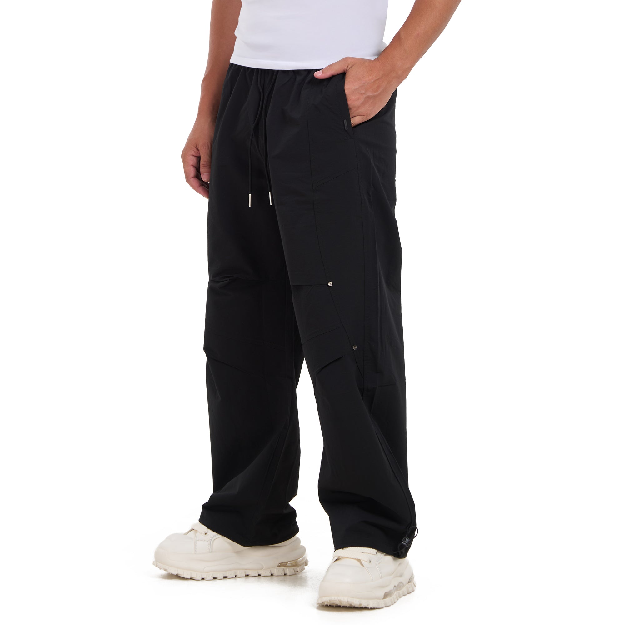Black Cargo Trousers