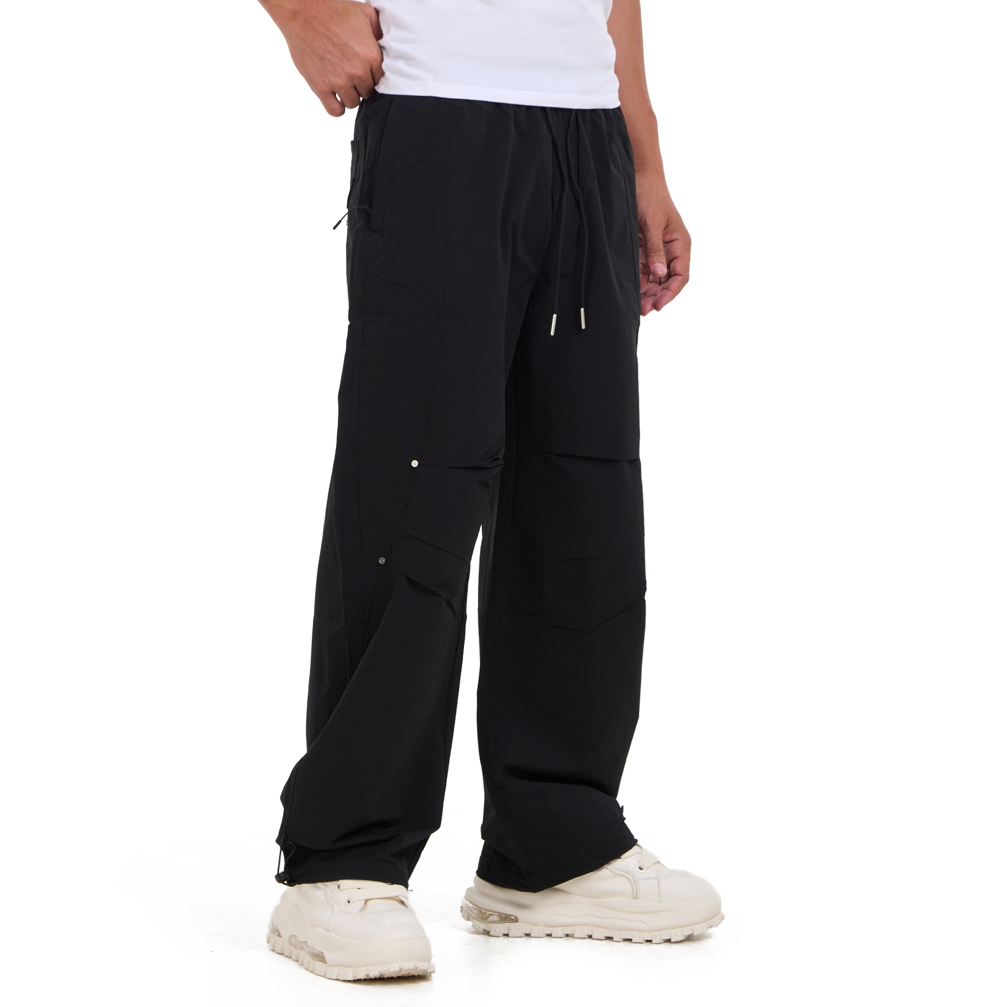 Black Cargo Trousers