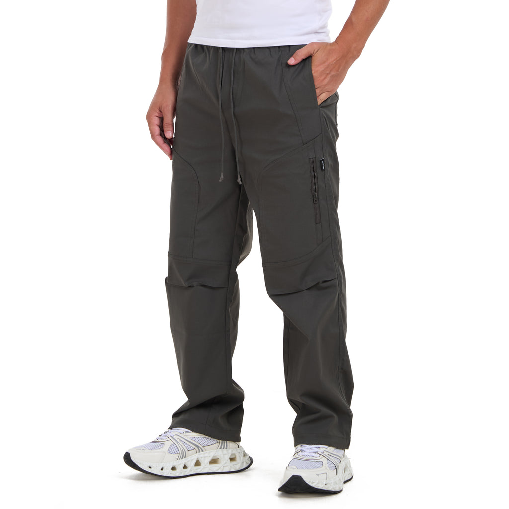 Gray Cargo Trousers