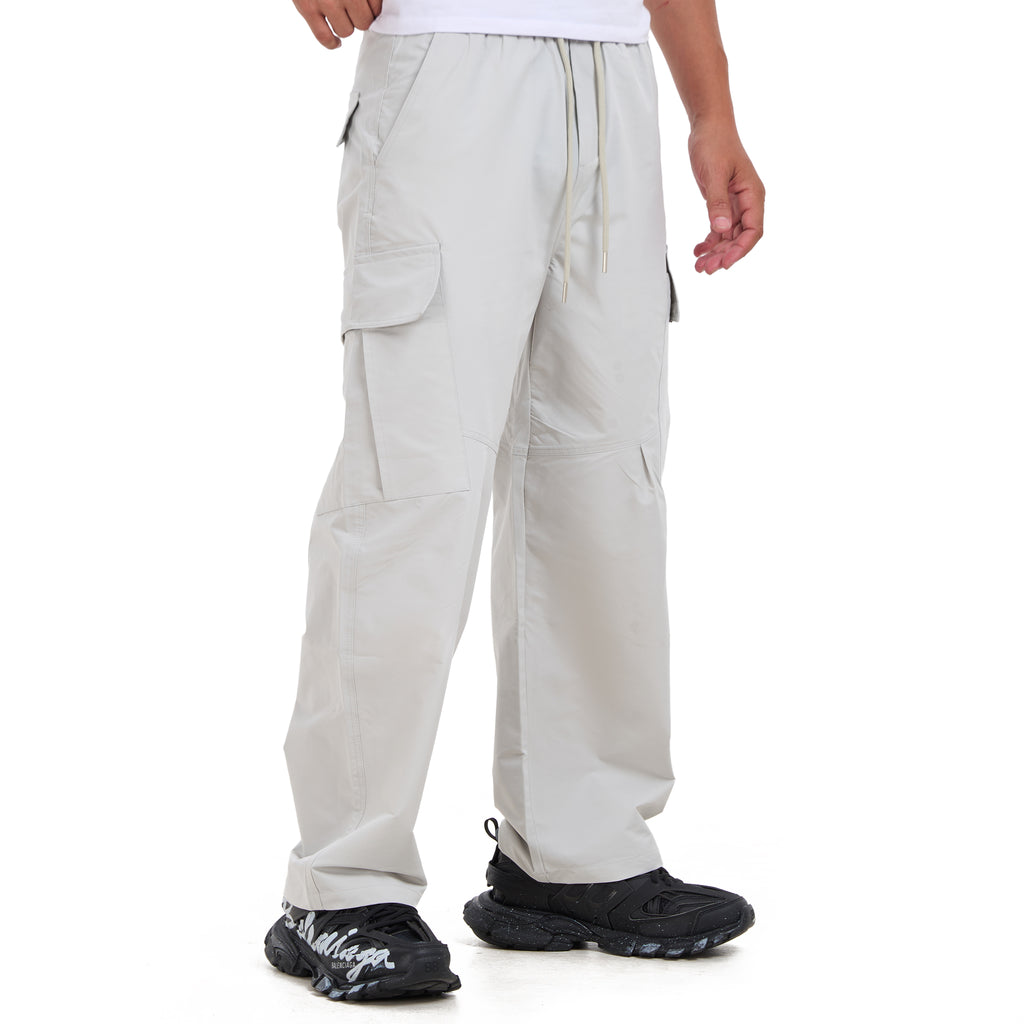 Light Gray Cargo Trousers