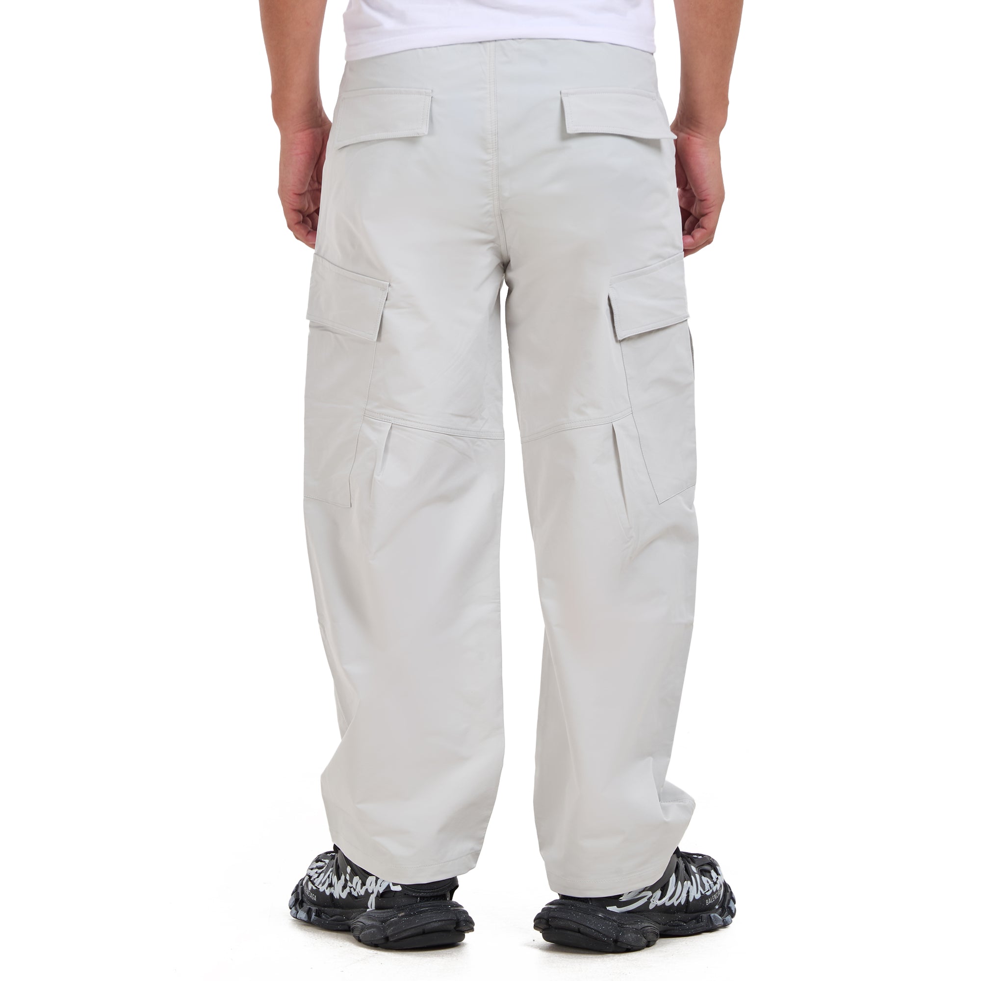 Light Gray Cargo Trousers
