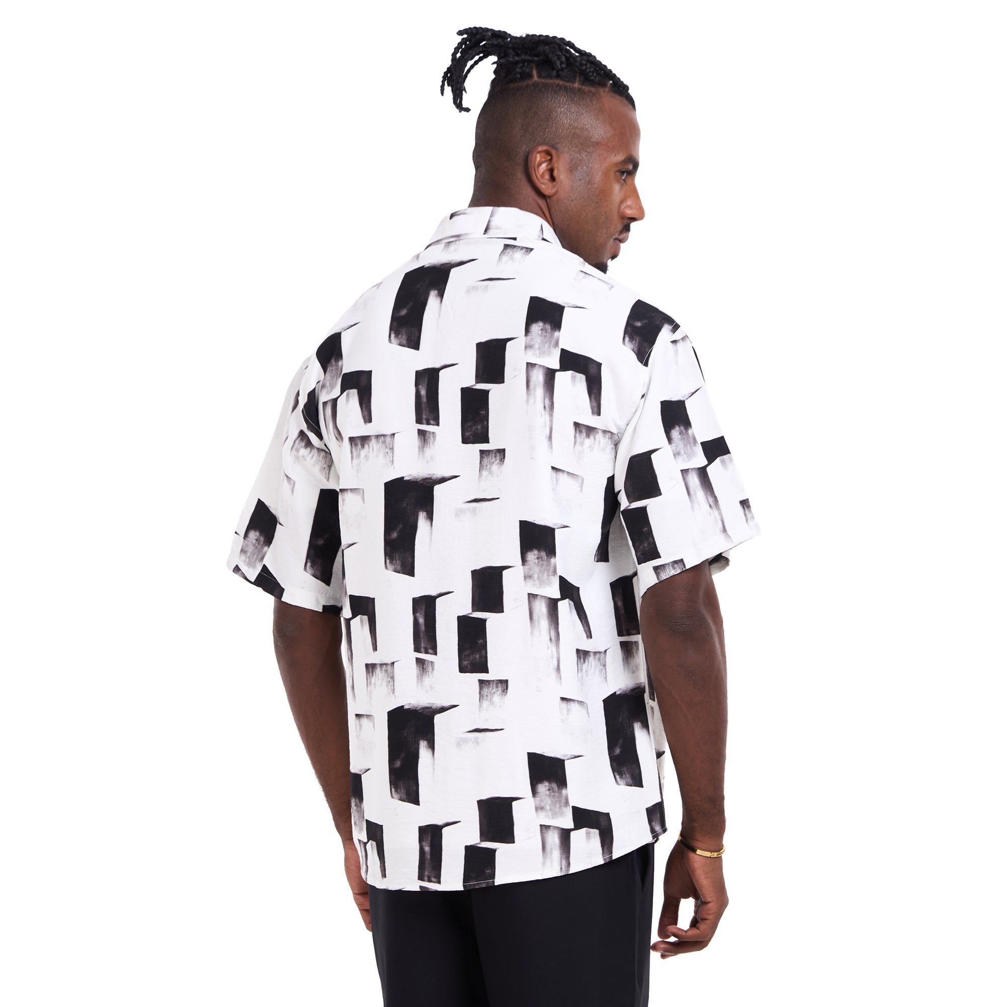 White Printed Shirt