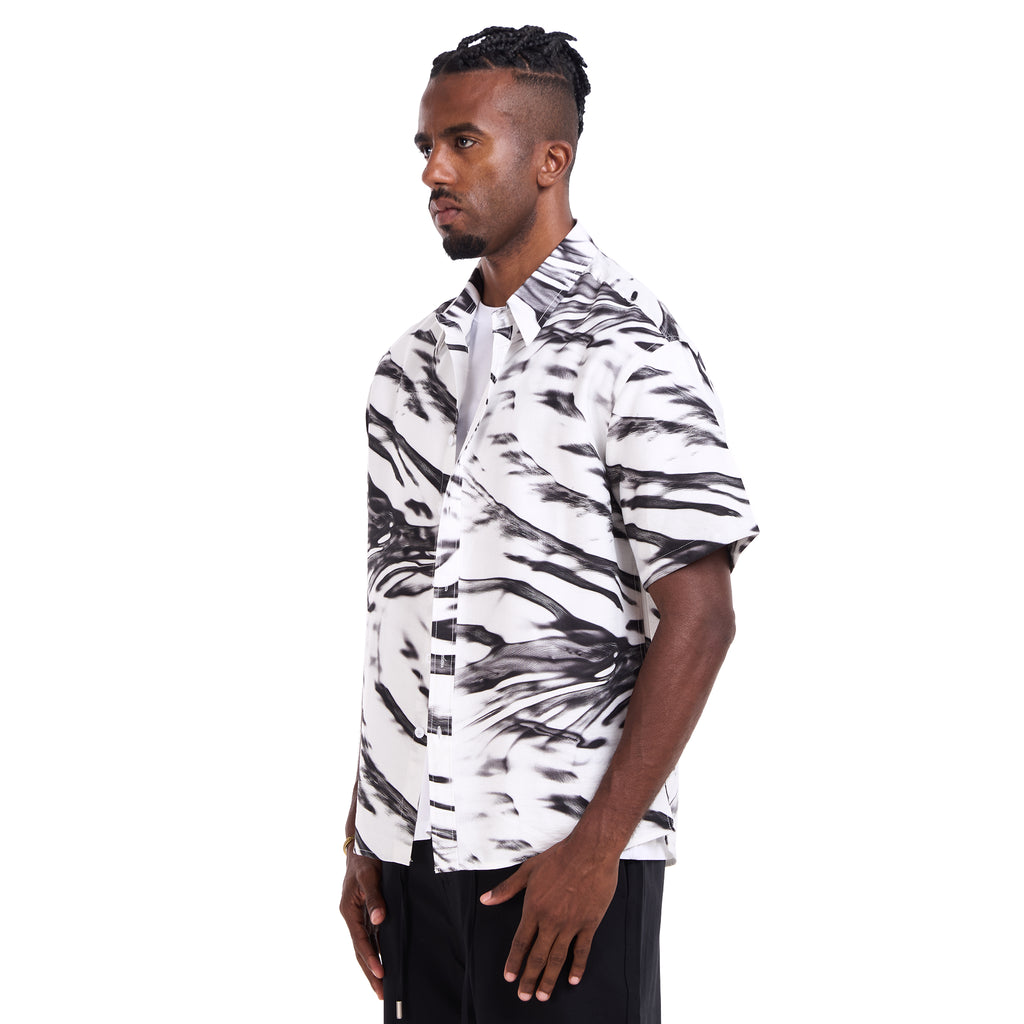 White Printed Shirt