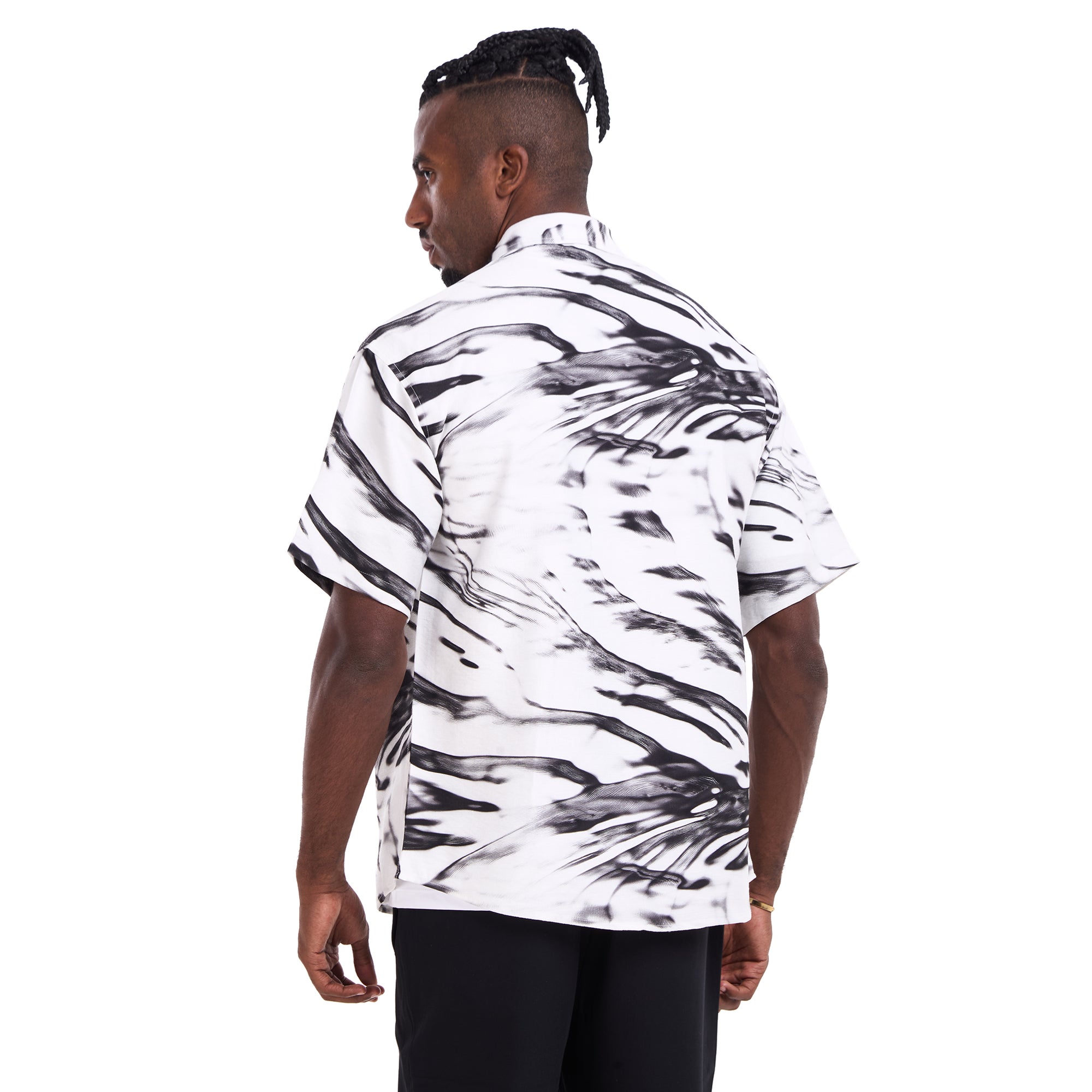 White Printed Shirt