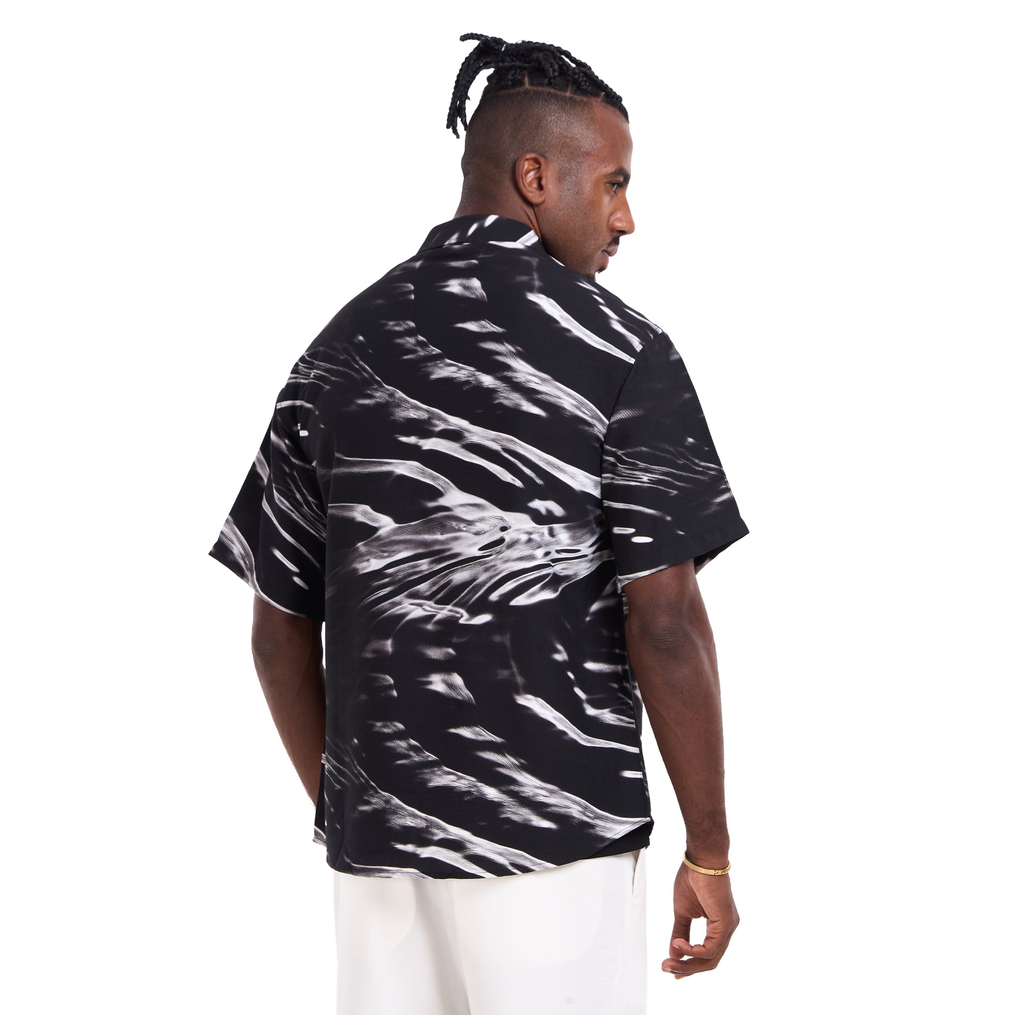 Black Printed Shirt