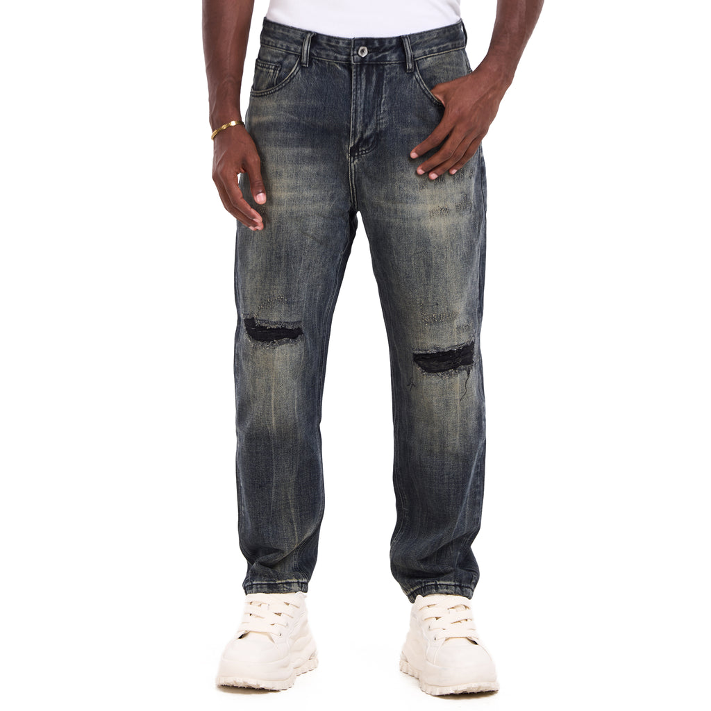 Dark Gray Slim Fit Jeans
