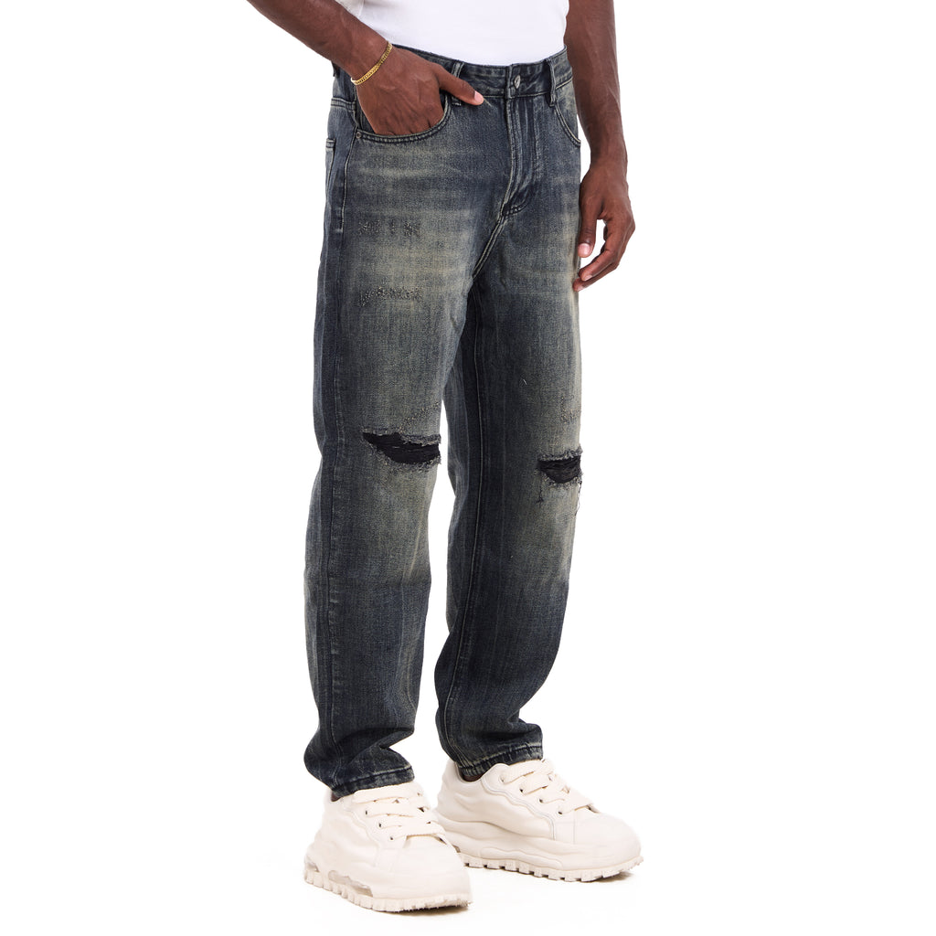 Dark Gray Slim Fit Jeans