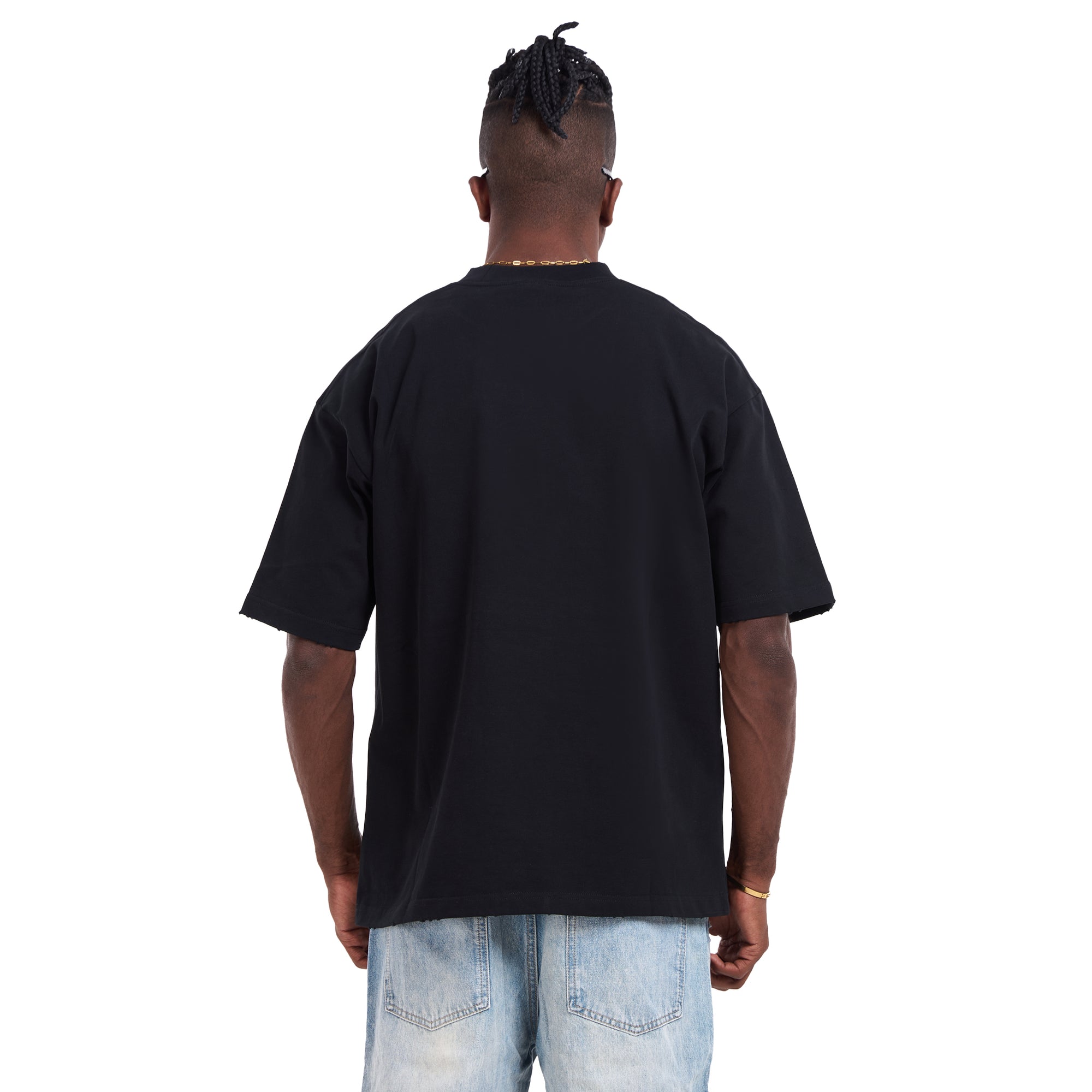 Black Printed T-Shirt